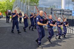 interceltique de Lorient 2017-PA21236 Bagad des Sapeurs Pompiers du Morbihan