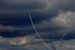 RENNES AIRSHOW 2010 -   les " Red Arrows " 2