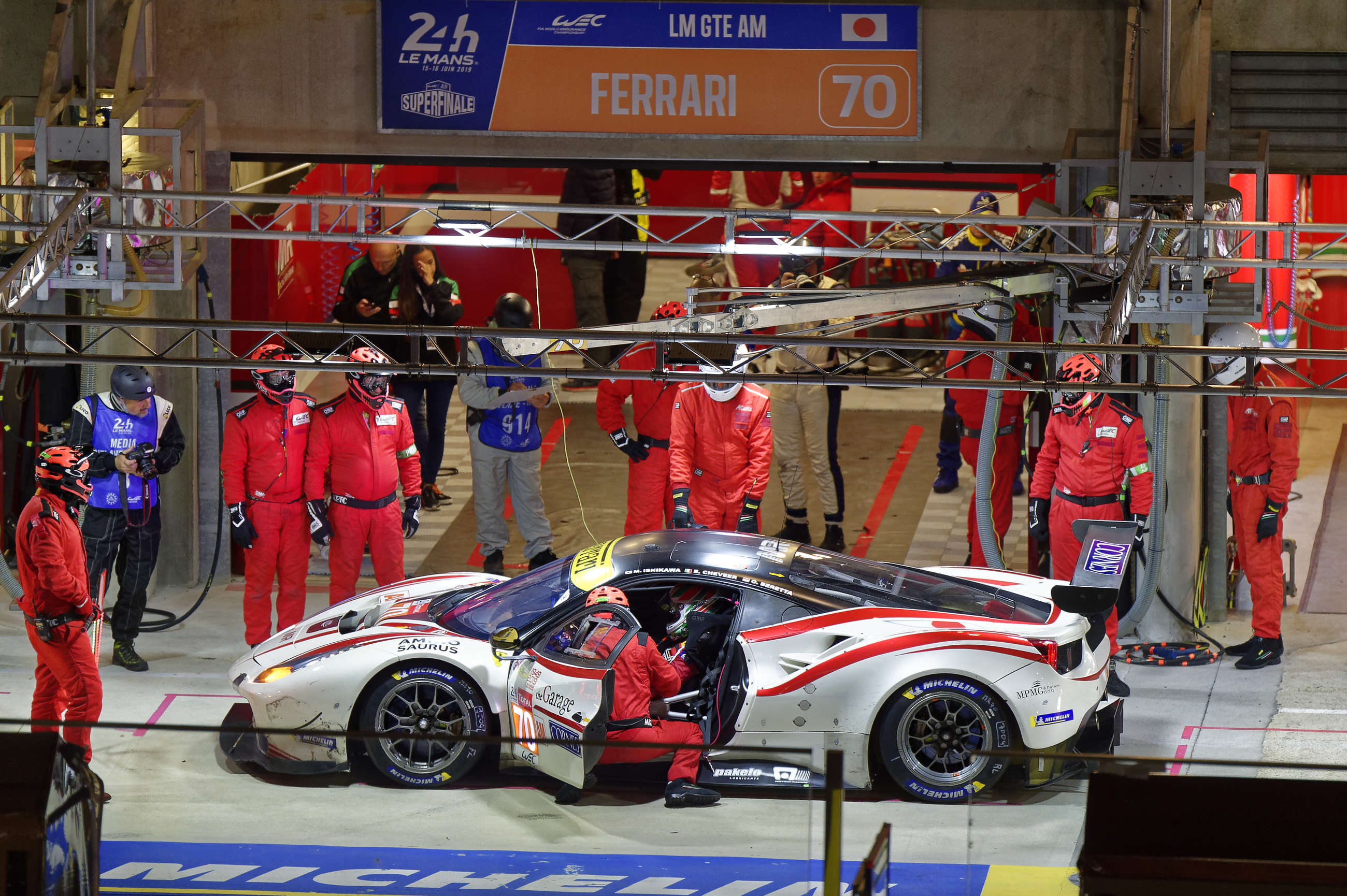 Le-Mans-2019-AUPIED-13838 Ferrari 488 GTE #70