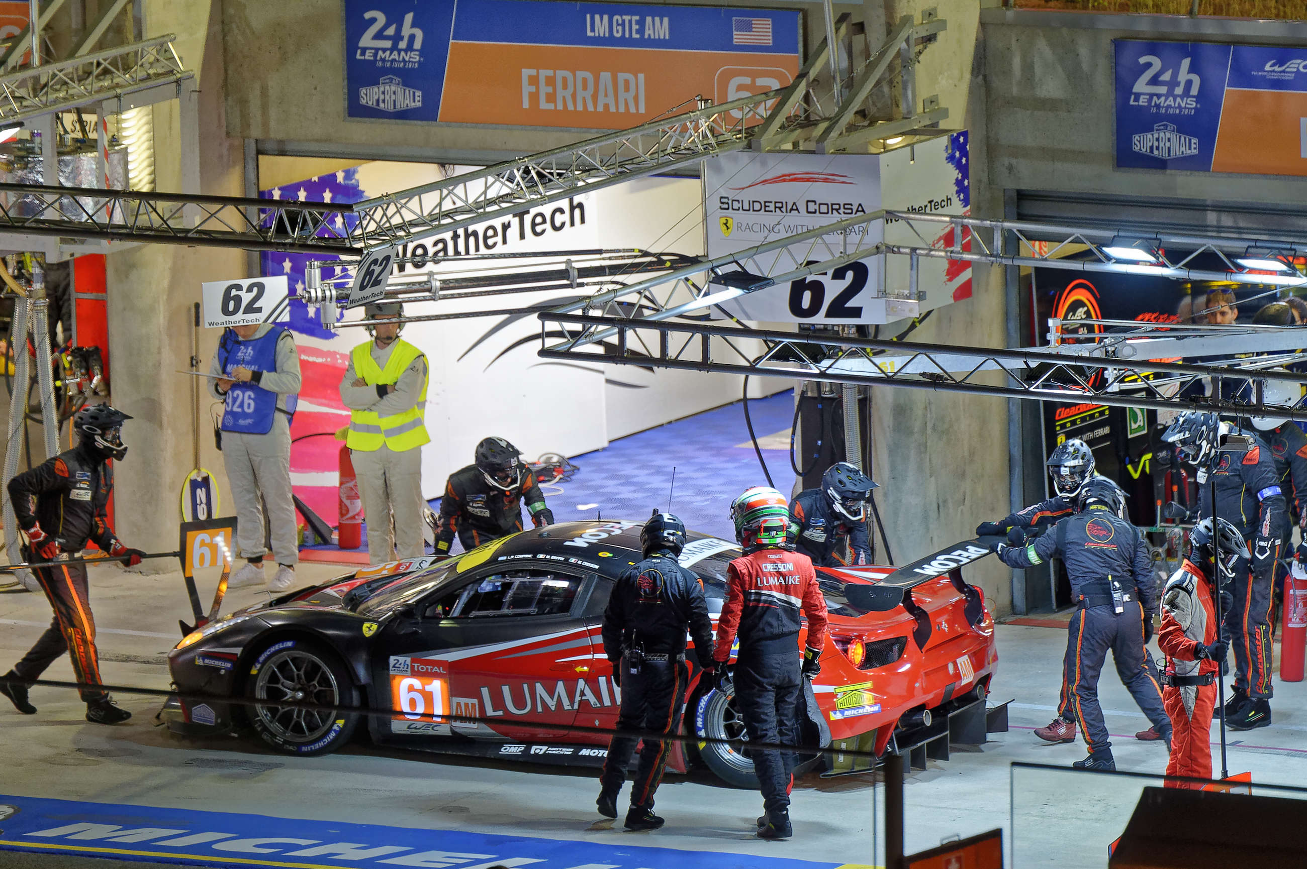 Le-Mans-2019-AUPIED-13848 Ferrari 488 GTE #61