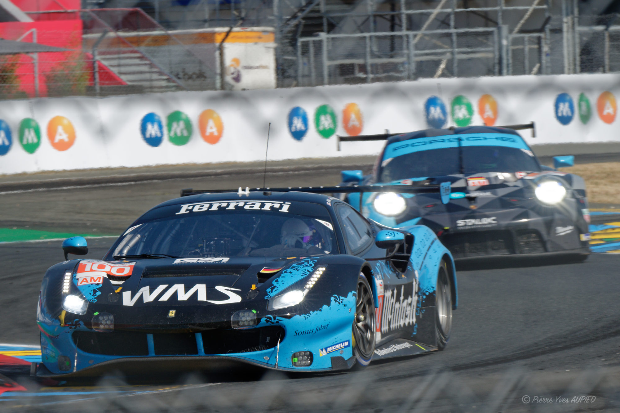 24H du Mans 2023 - n°100 Ferrari 488 GTE Evo - IMG3375