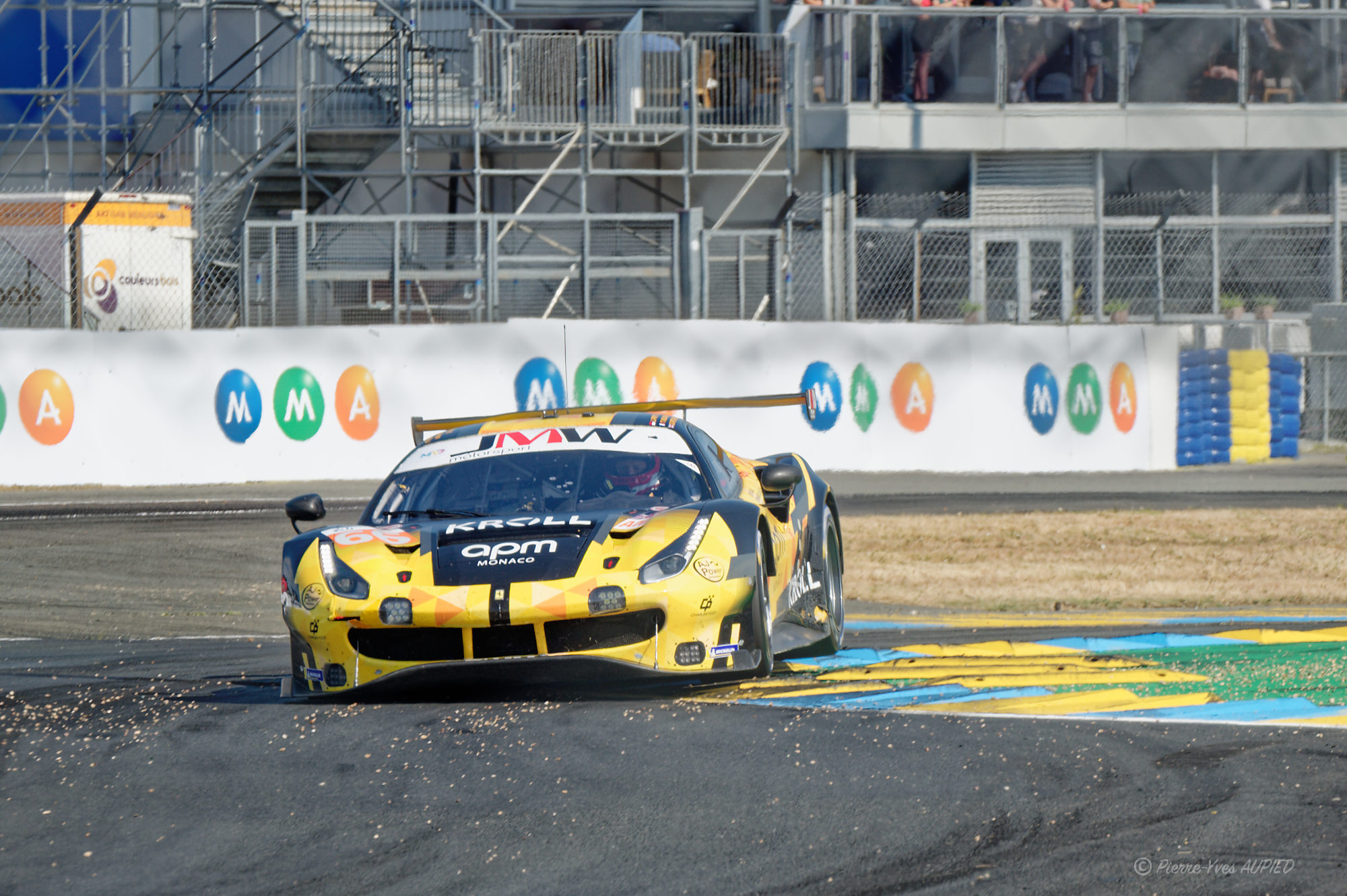 24H du Mans 2023 - n°66 Ferrari 488 GTE Evo - IMG3392