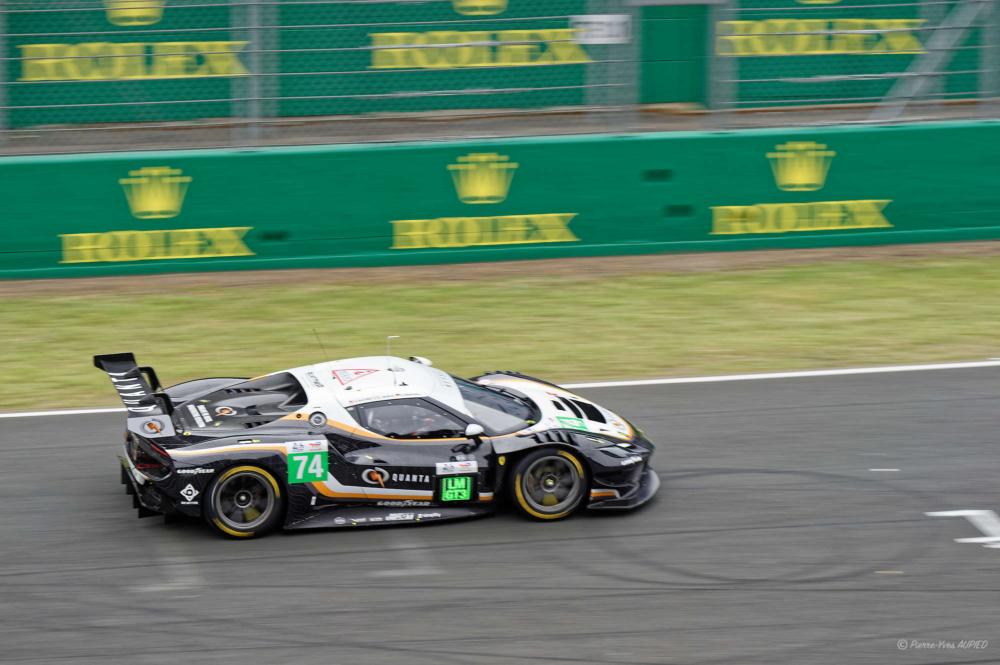 N° 74 FERRARI 296 LMGT3 Evo en catégorie LMGT3 - 24 H du Mans 2026 - 661D4C