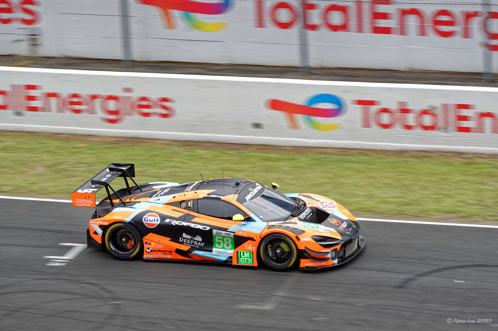 N° 58 McLAREN 720S LMGT3 Evo en catégorie LMGT3 - 24 H du Mans 2026 - 668D4C