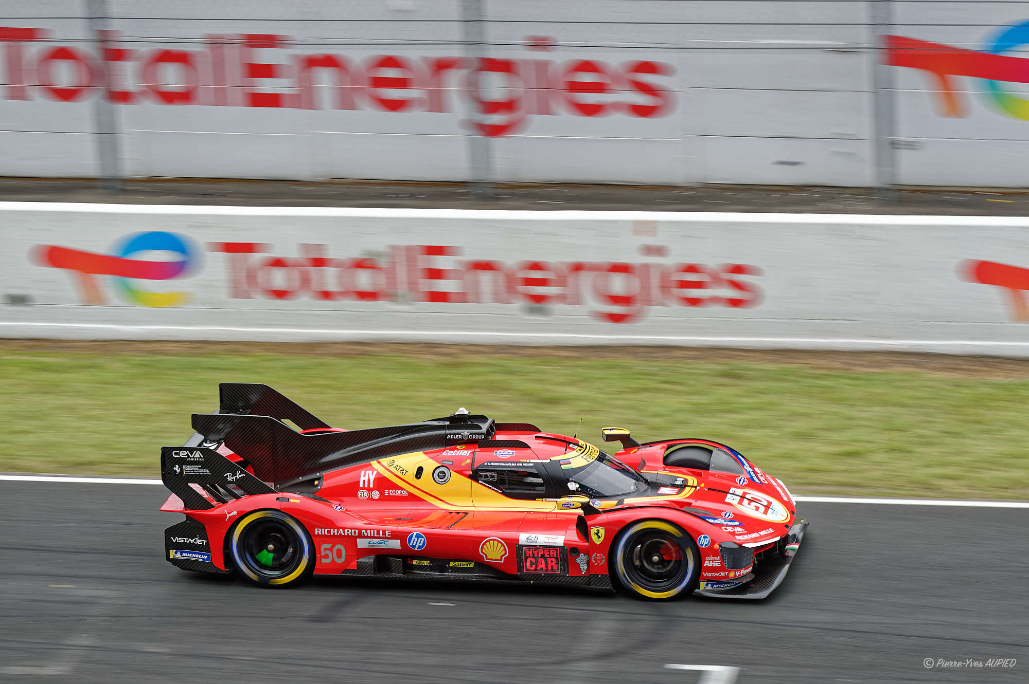N° 50 FERRARI 499P en catégorie Hypercar - 24 H du Mans 2026 - 672D4C