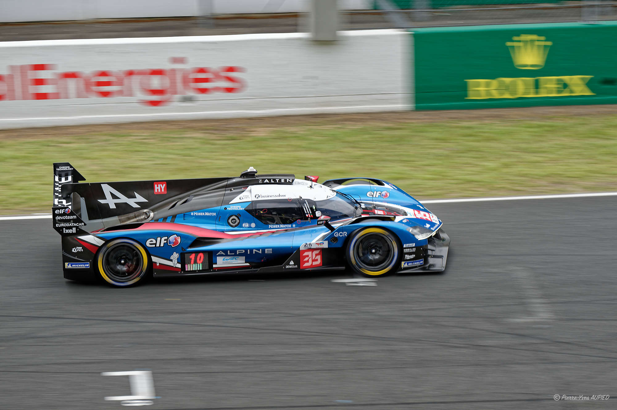 N° 35 ALPINE A424 en catégorie Hypercar - 24 H du Mans 2026 - 700D4C