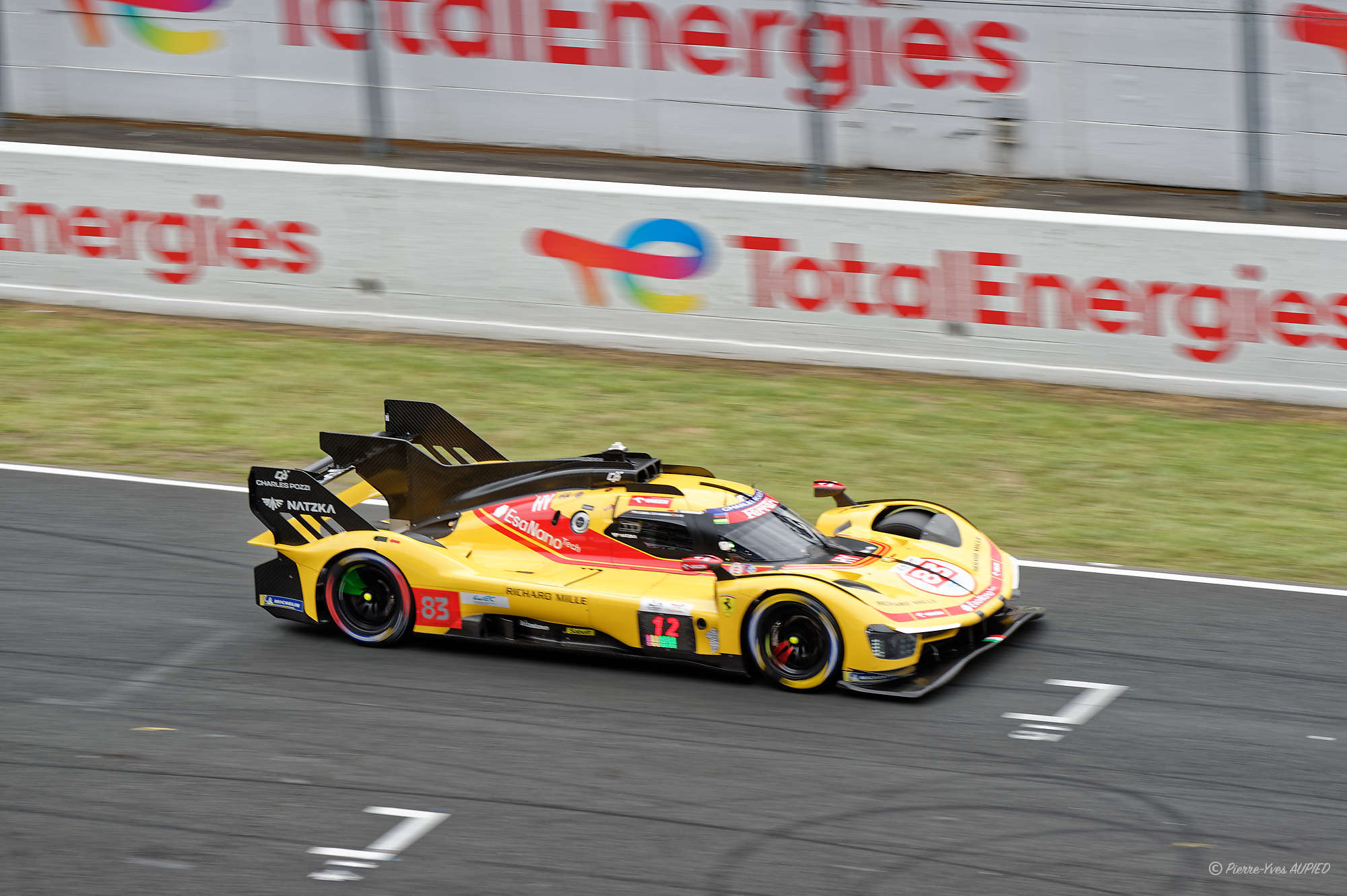 N° 83 FERRARI 499P en catégorie Hypercar - 24 H du Mans 2026 - 701D4C