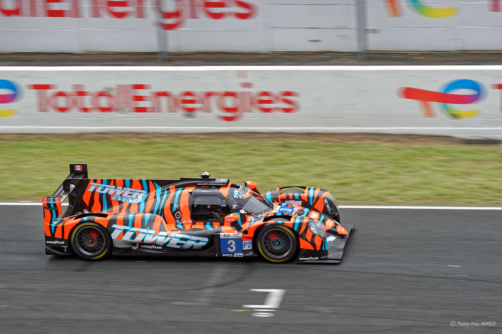 N° 3 ORECA 07 en catégorie LM P2 Pro/Am - 24 H du Mans 2026 - 702D4C