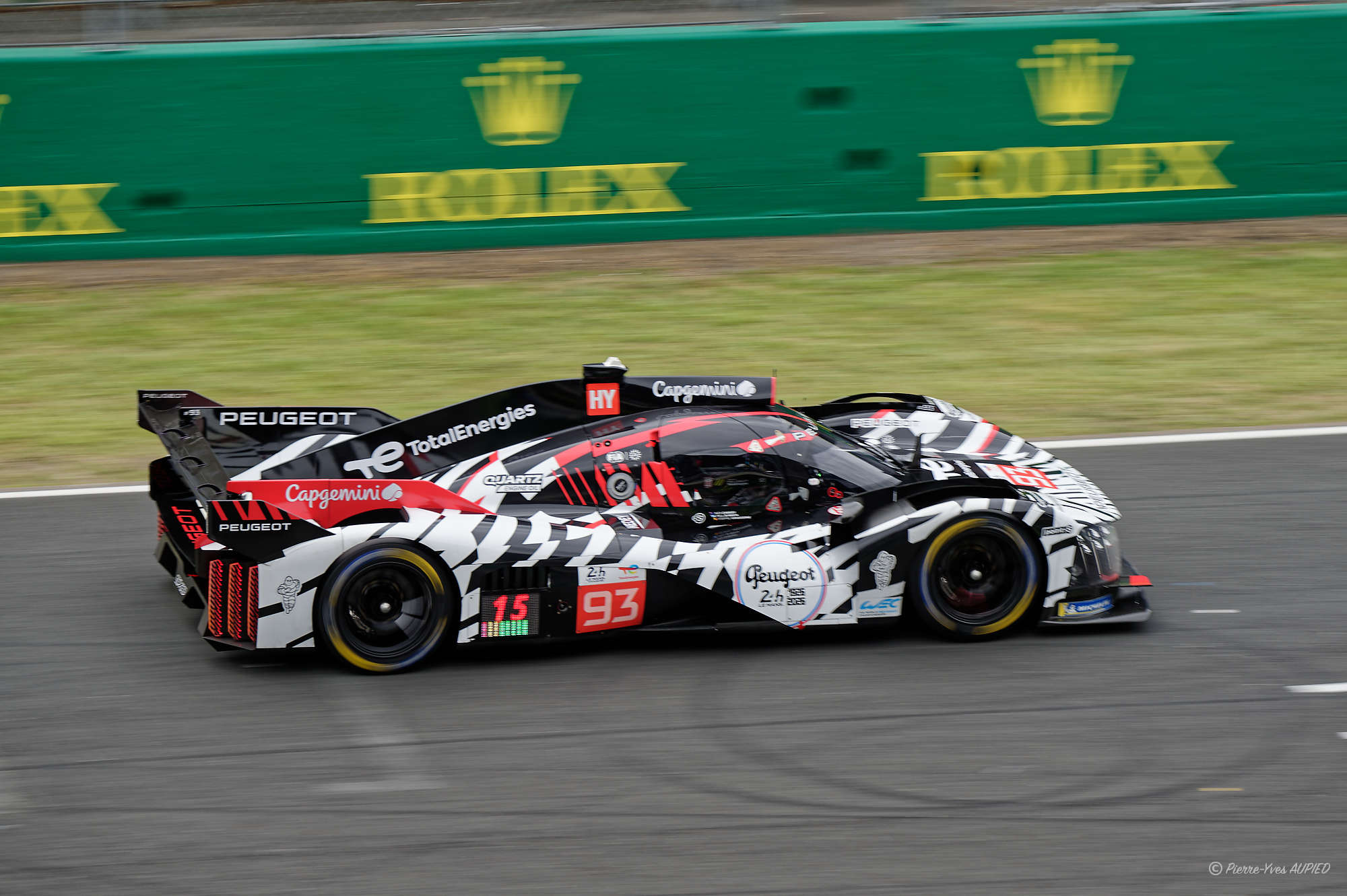 N° 93 PEUGEOT 9X8 en catégorie Hypercar - 24 H du Mans 2026 - 703D4C