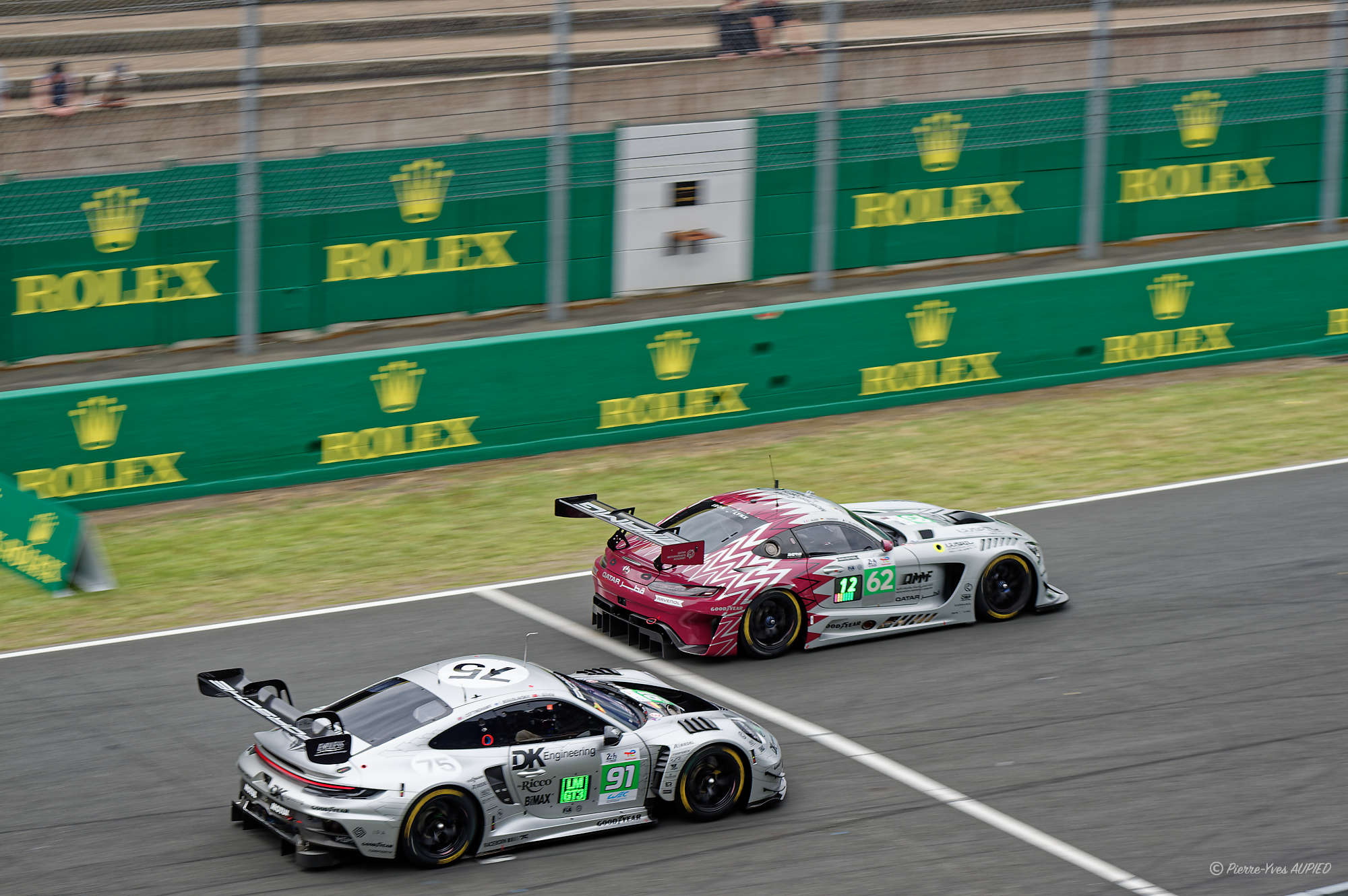 N° 91 PORSCHE 911 GT3 R LMGT3 en catégorie LMGT3 - 24 H du Mans 2026 - 705D4C