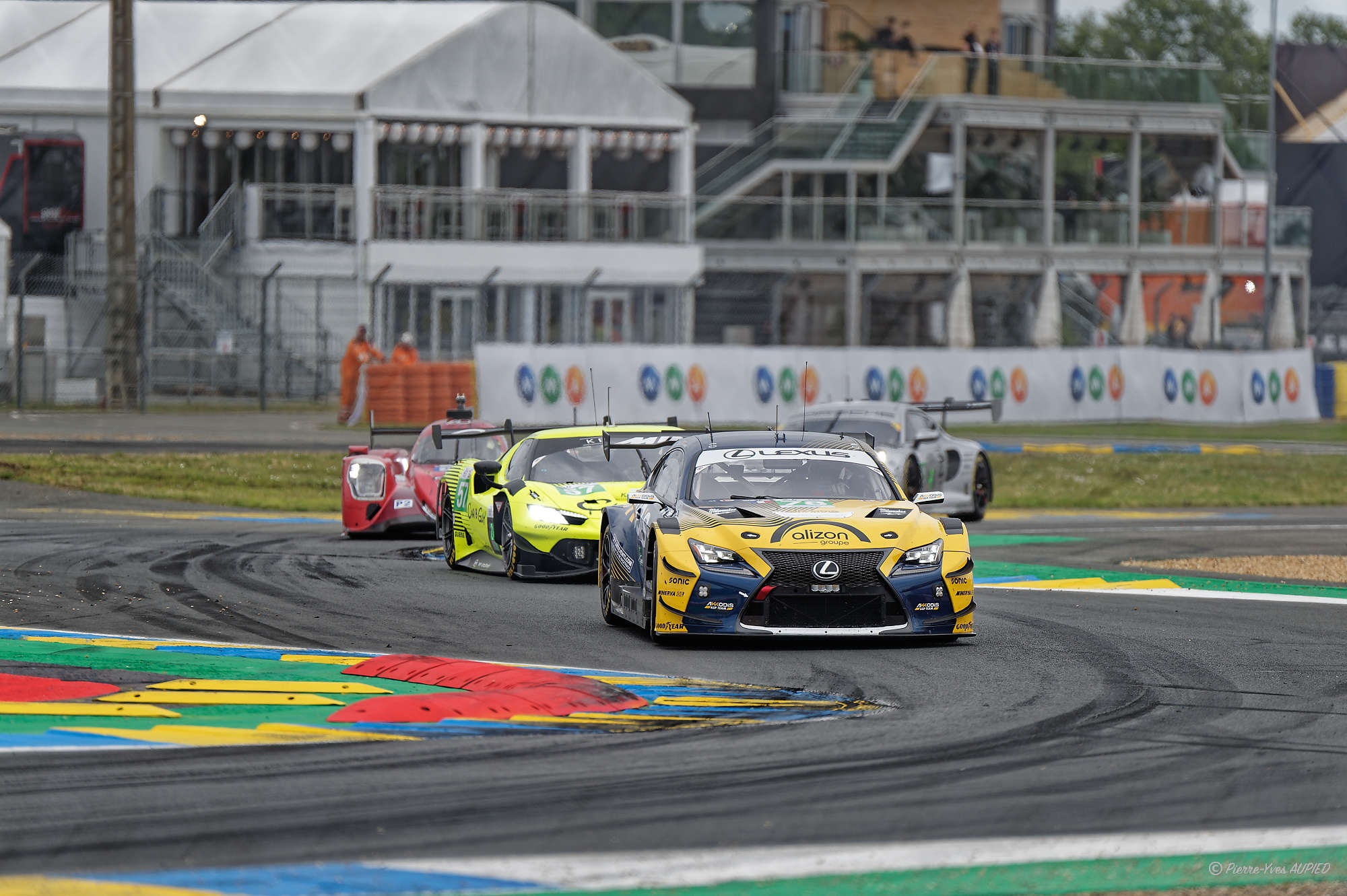 N° 78 LEXUS RC F LMGT3 en catégorie LMGT3 - 24 H du Mans 2026 - 734D4C