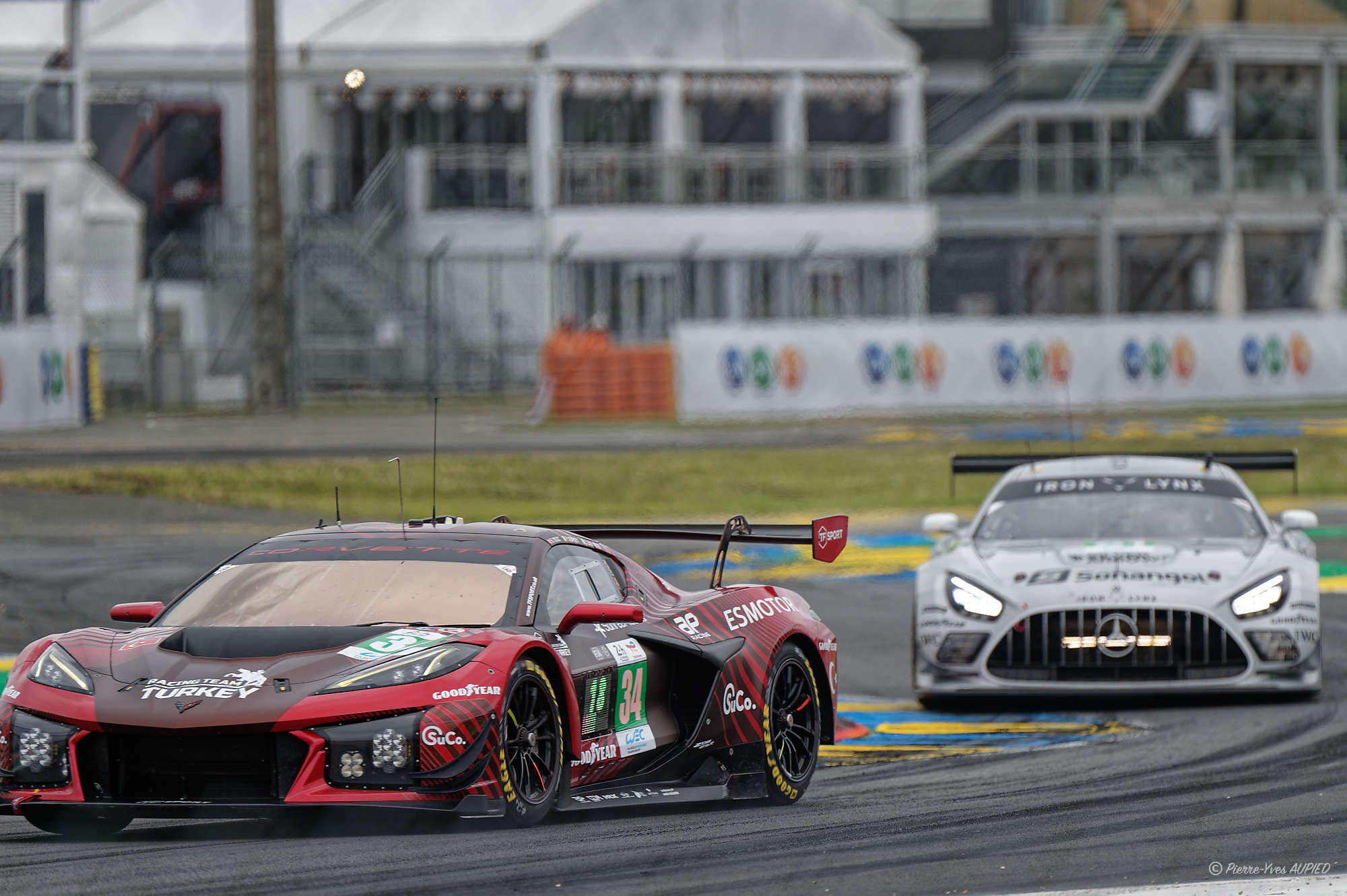 N° 34 CORVETTE Z06 LMGT3.R en catégorie LMGT3 - 24 H du Mans 2026 - 755D4C