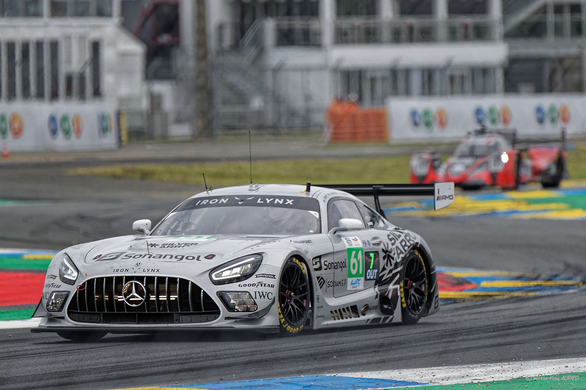 N° 61 MERCEDES-AMG LMGT3 en catégorie LMGT3 - 24 H du Mans 2026 - 756D4C