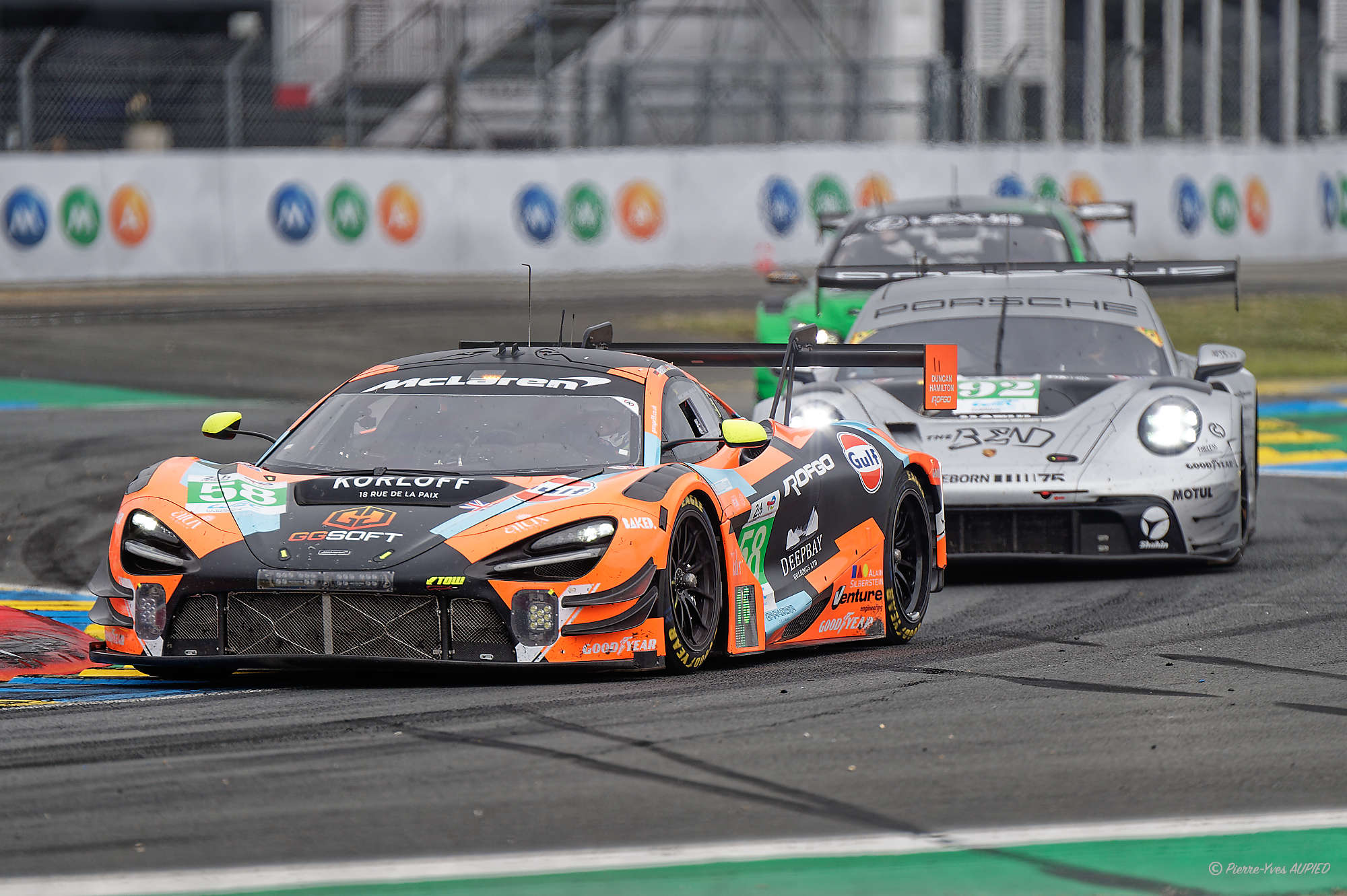 N° 58 McLAREN 720S LMGT3 Evo en catégorie LMGT3 - 24 H du Mans 2026 - 817D4C