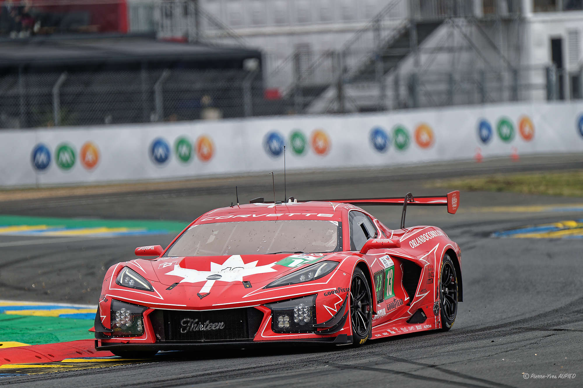 N° 13 CORVETTE Z06 LMGT3.R en catégorie LMGT3 - 24 H du Mans 2026 - 825D4C