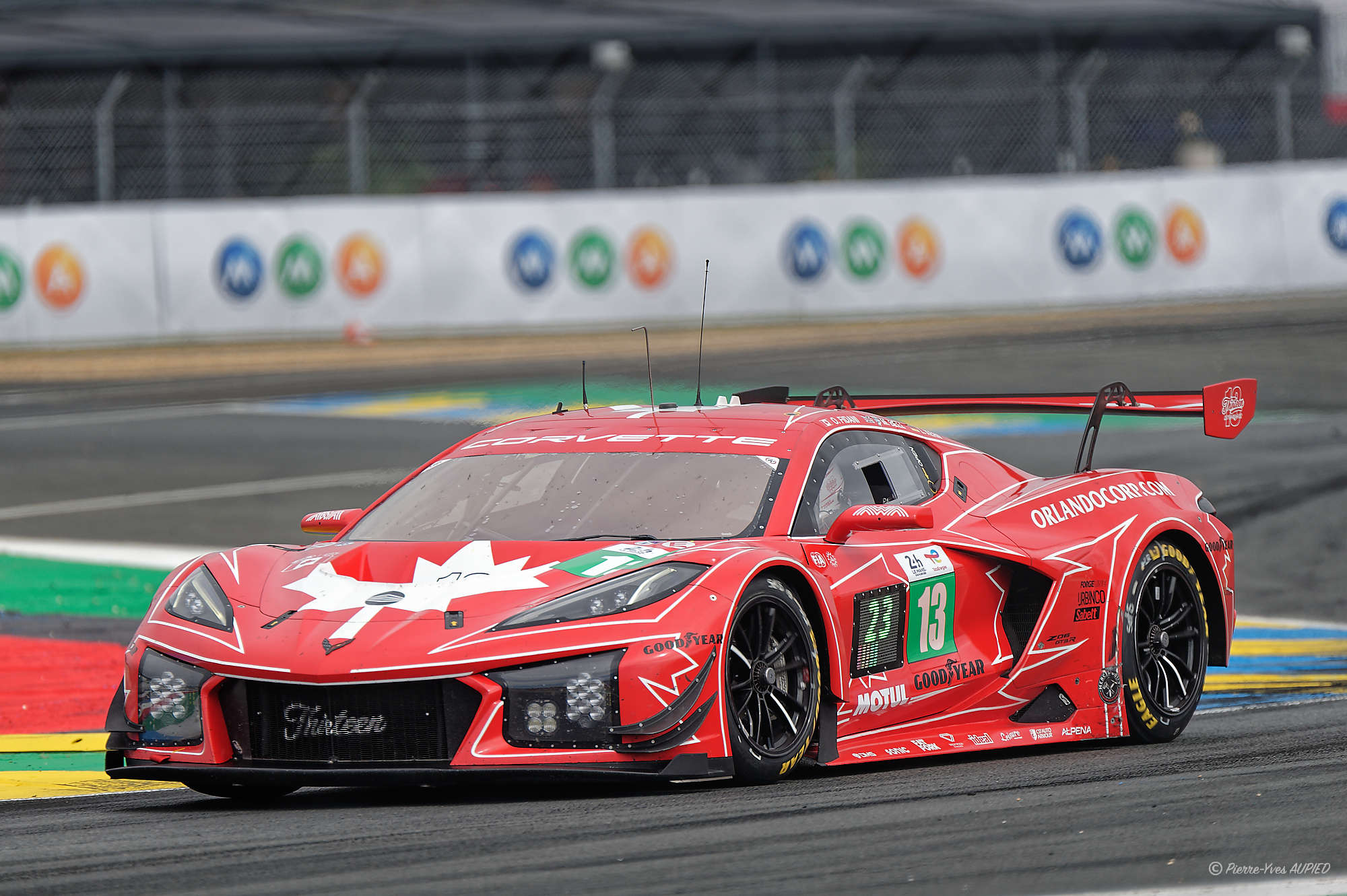 N° 13 CORVETTE Z06 LMGT3.R en catégorie LMGT3 - 24 H du Mans 2026 - 850D4C