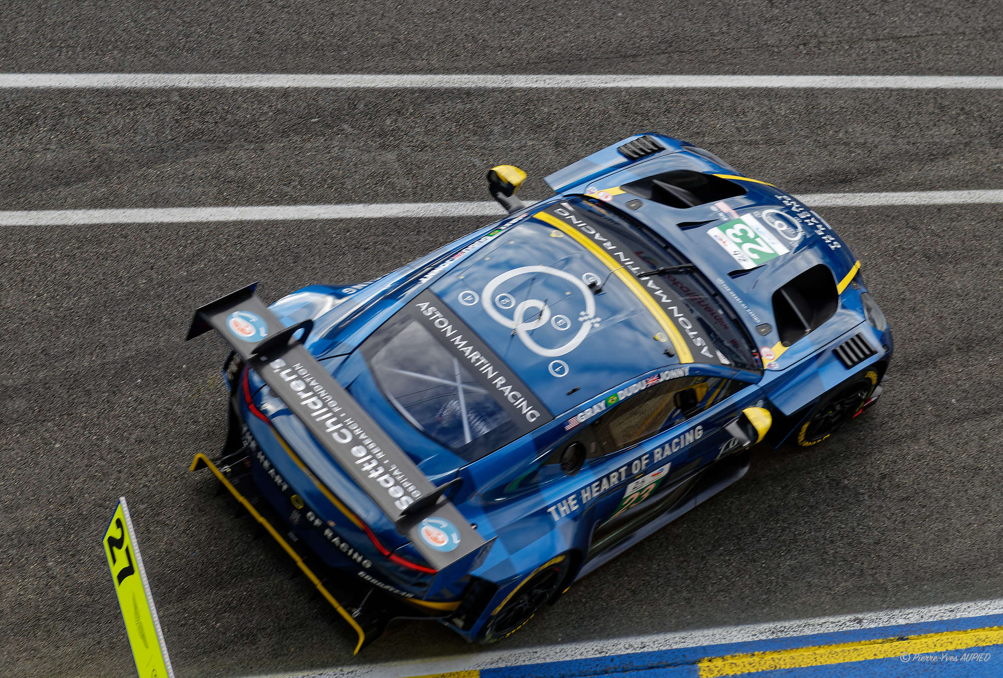 N° 23 ASTON MARTIN Vantage AMR LMGT3 en catégorie LMGT3 - 24 H du Mans 2026 - 964D8C