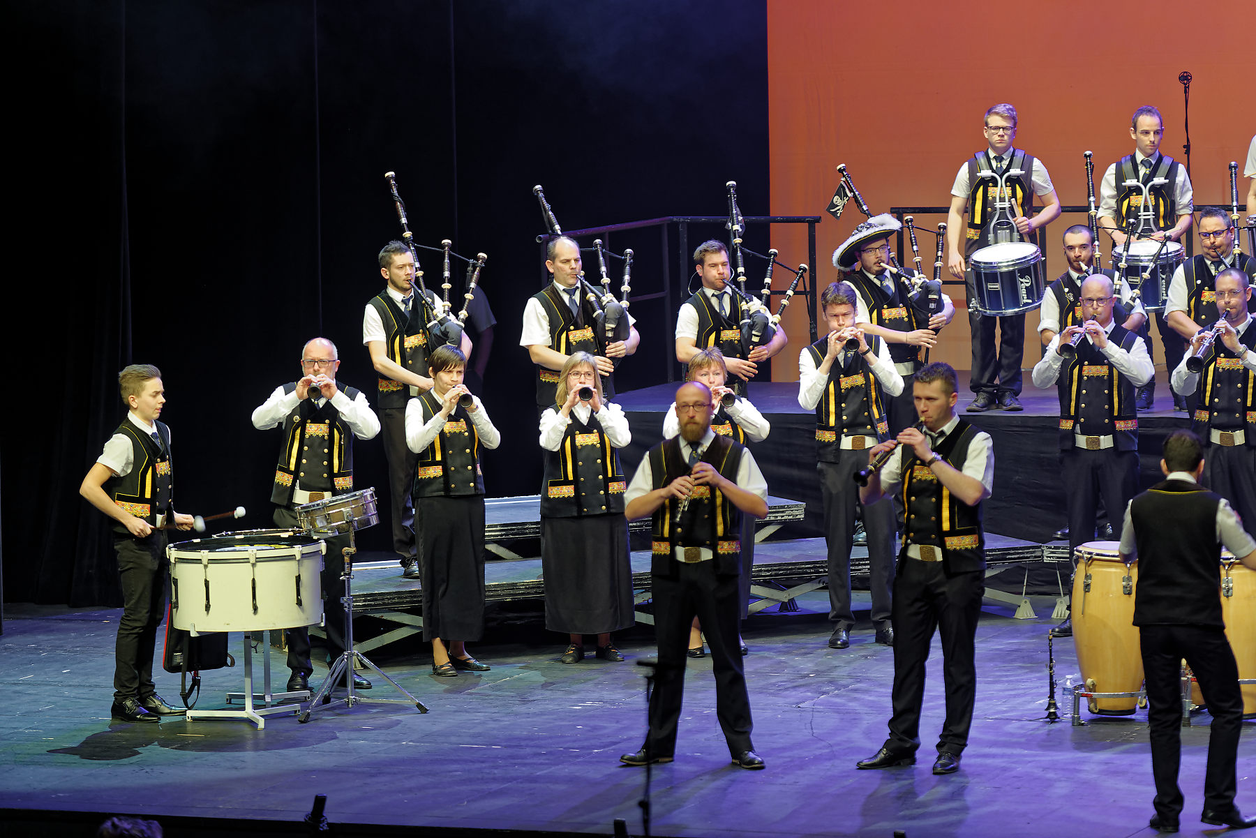 Brest 2018 Bagad Brieg PA33965