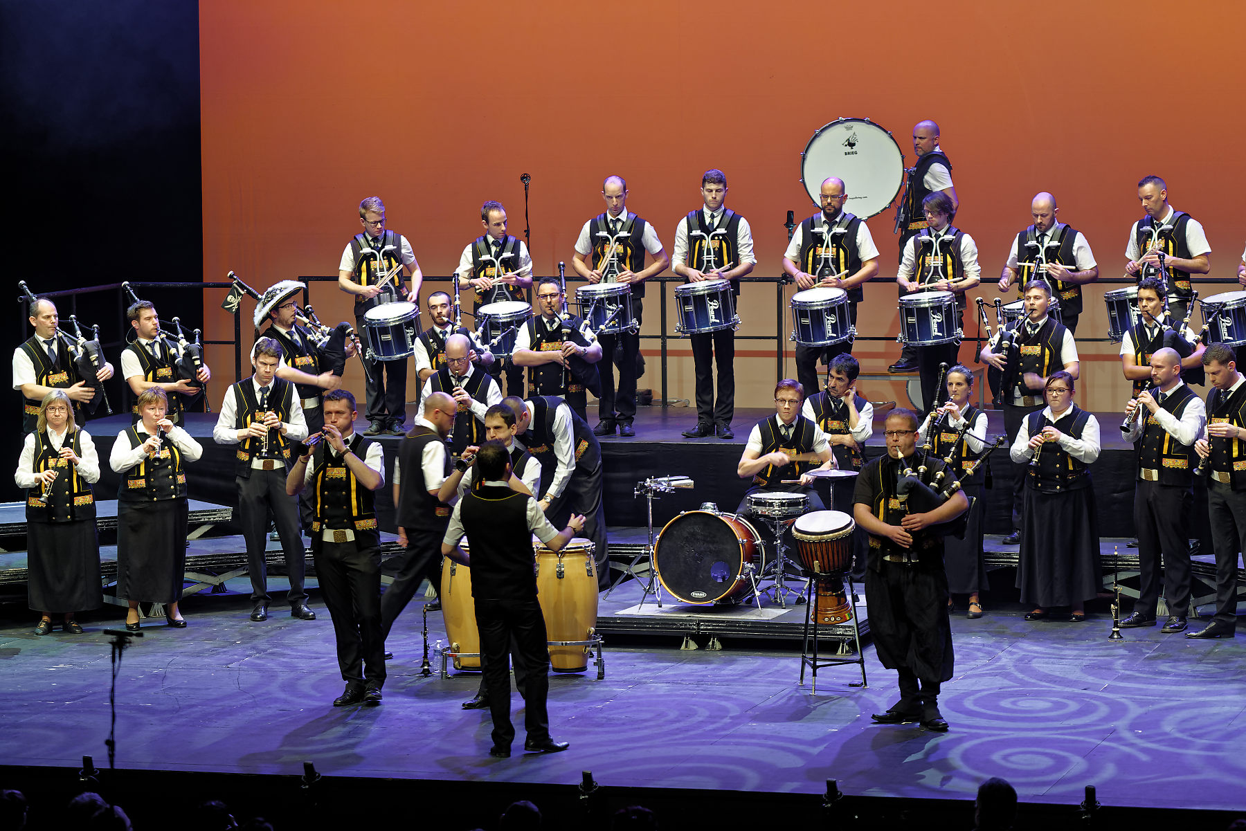 Brest 2018 Bagad Brieg PA33967