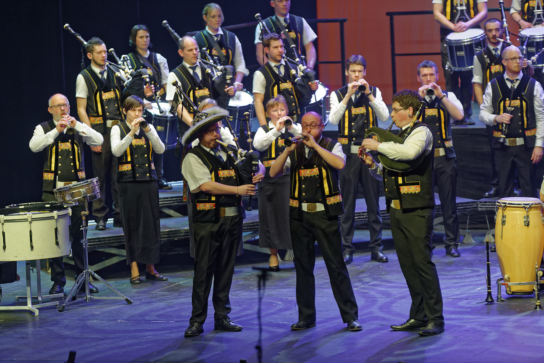 Brest 2018 Bagad Brieg PA33995