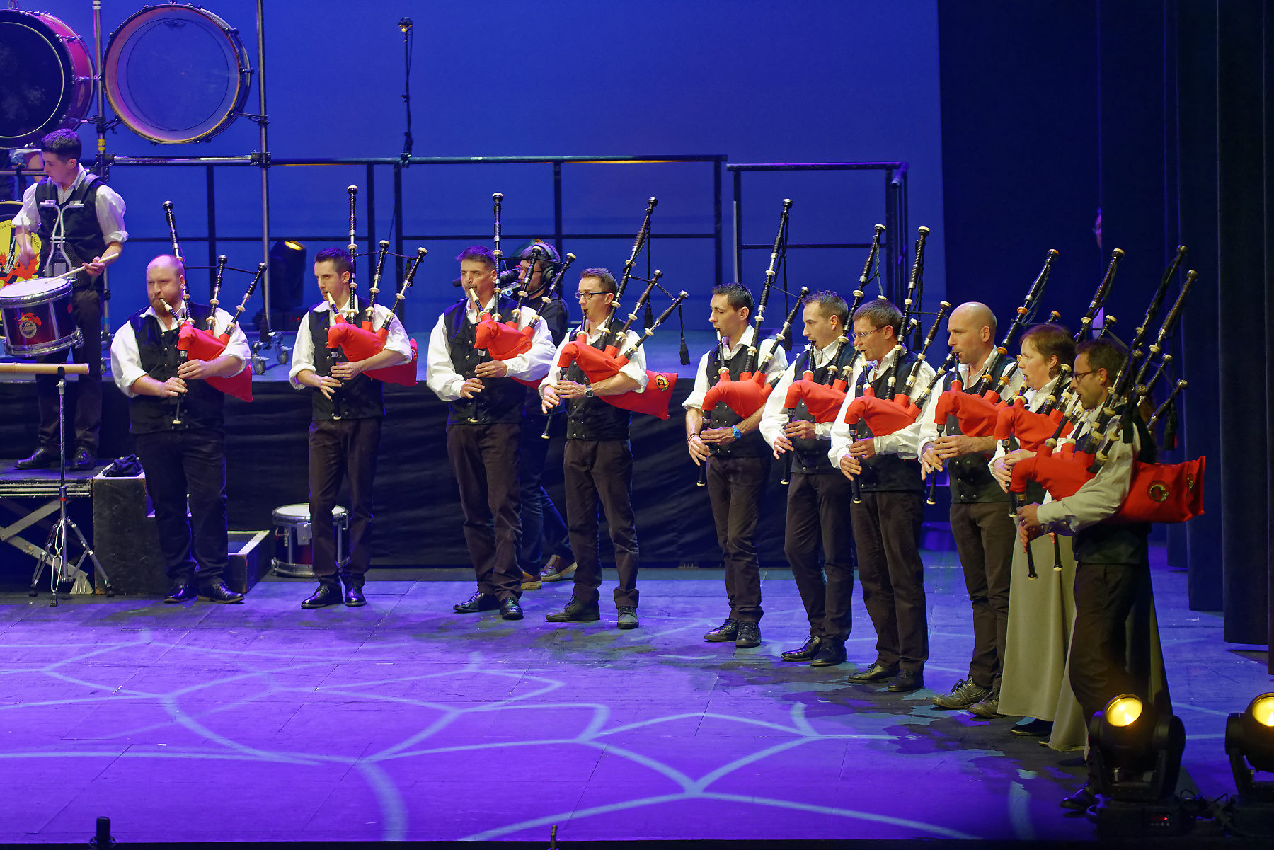 Brest 2018 Bagad Bro Dreger PA34192