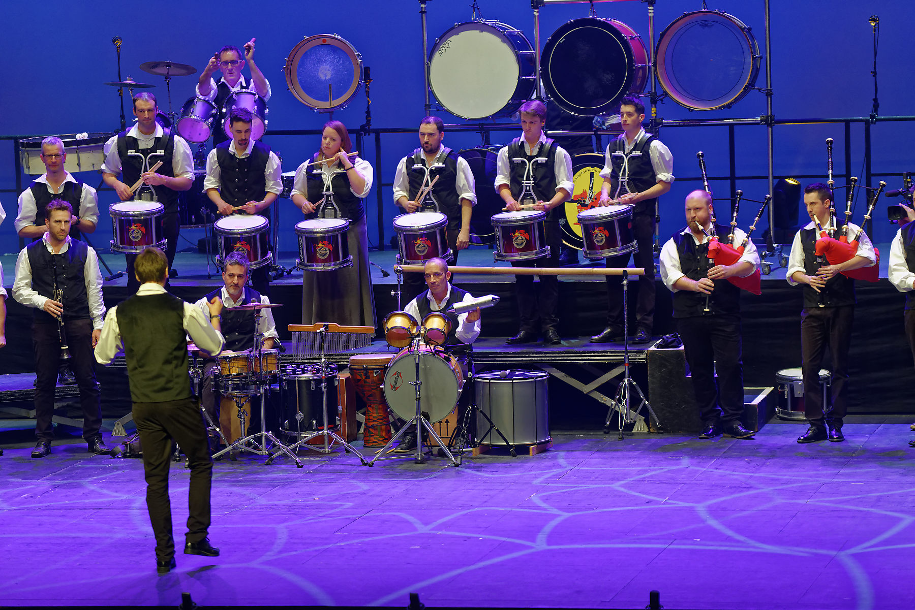 Brest 2018 Bagad Bro Dreger PA34193