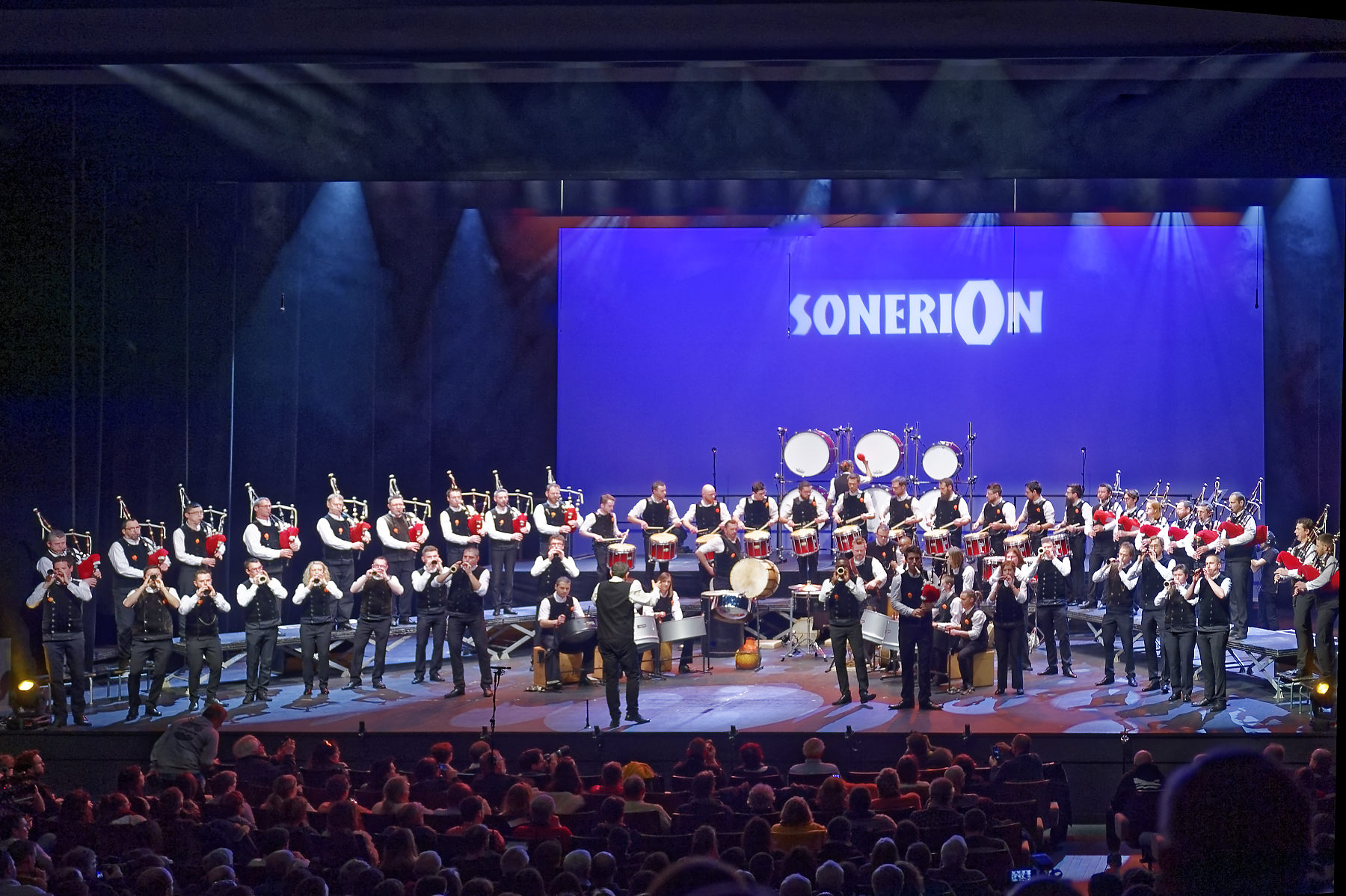 Brest 2018 Bagad Cap Caval D4S3781