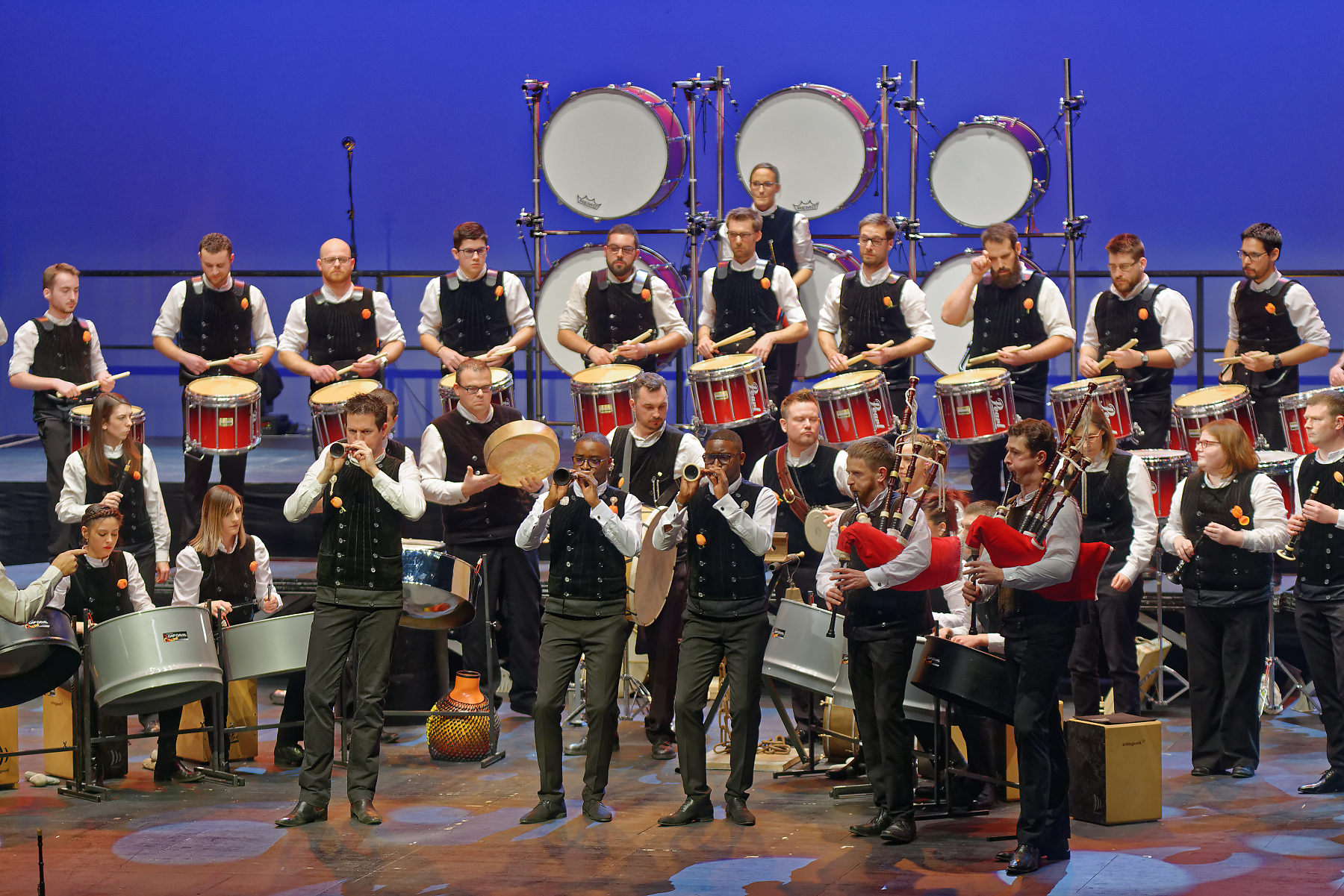 Brest 2018 Bagad Cap Caval PA33870