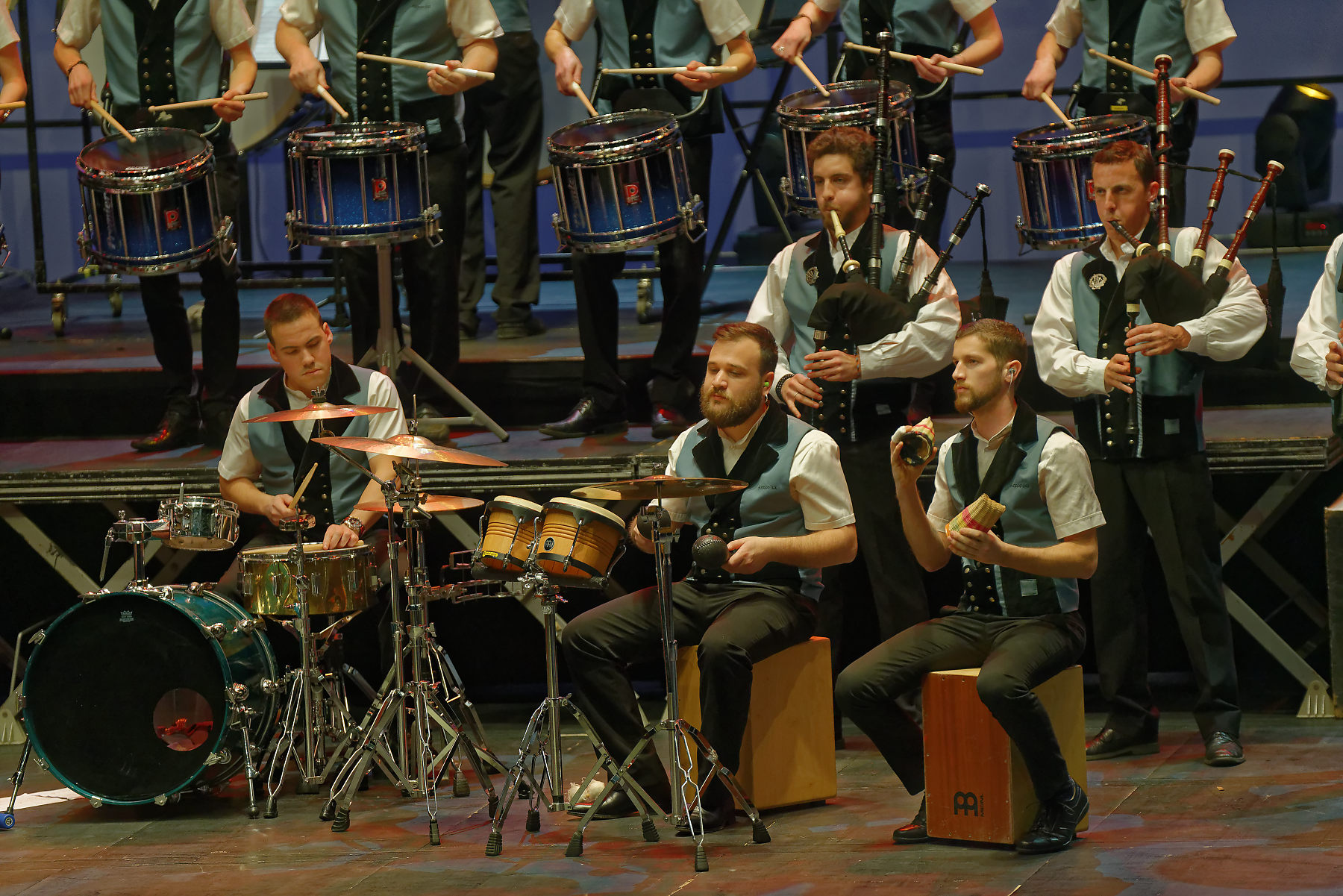 Brest 2018 Bagad Melinerion PA34126