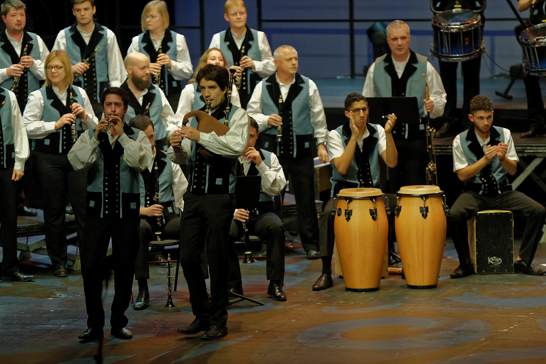 Brest 2018 Bagad Melinerion PA34149