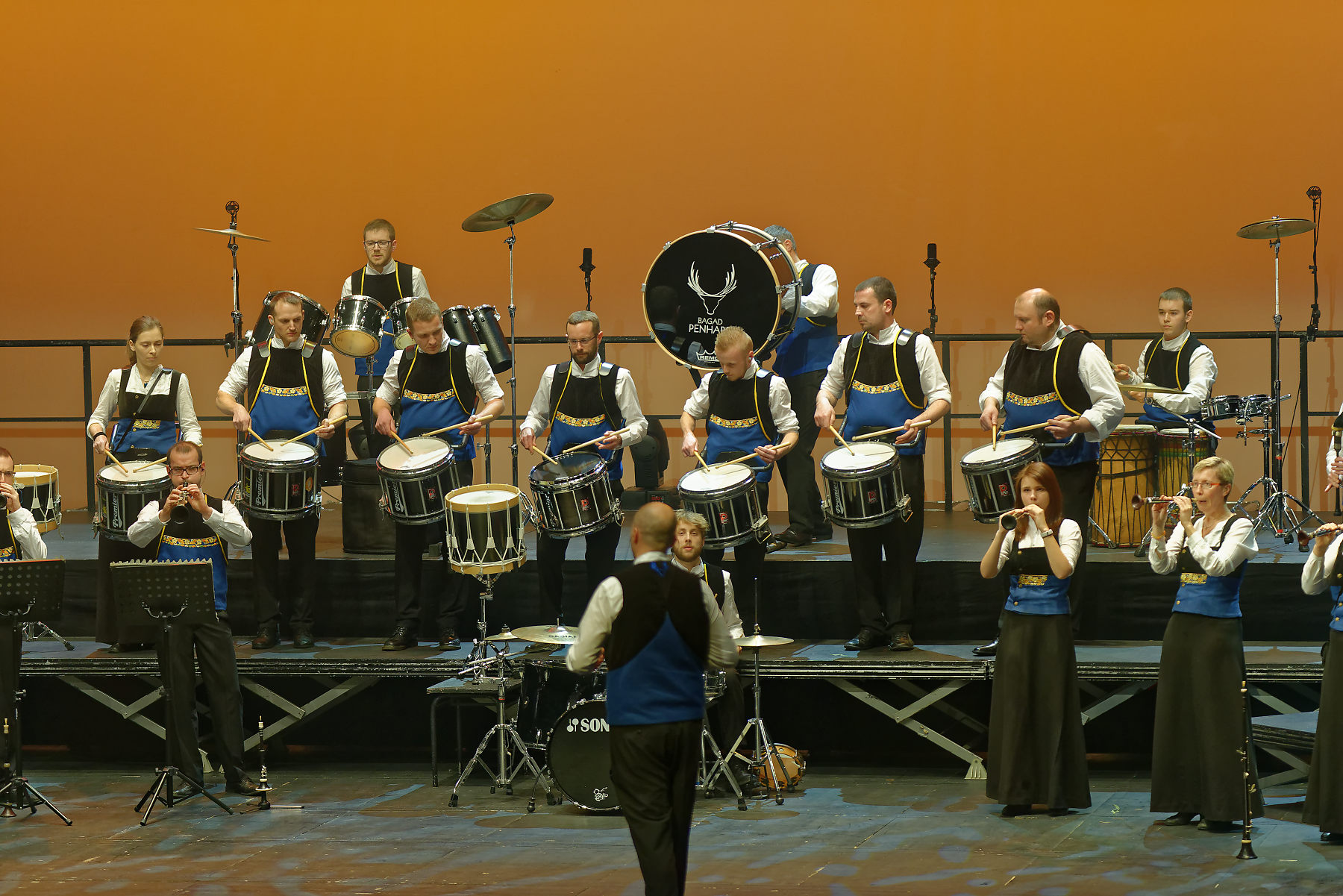 Brest 2018 Bagad Penhars PA34313