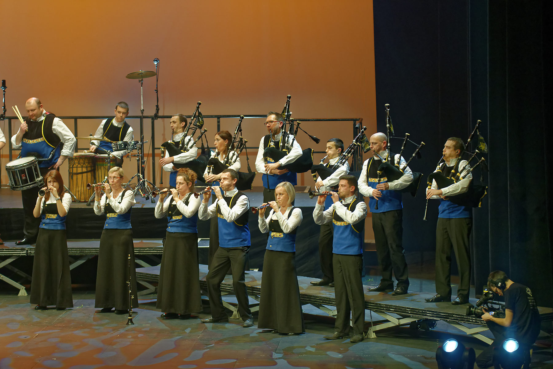 Brest 2018 Bagad Penhars PA34322