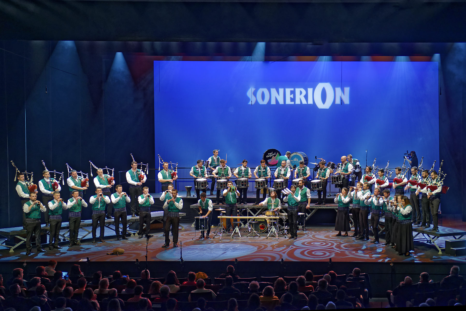 Brest 2018 Bagad Plougastel PA33767