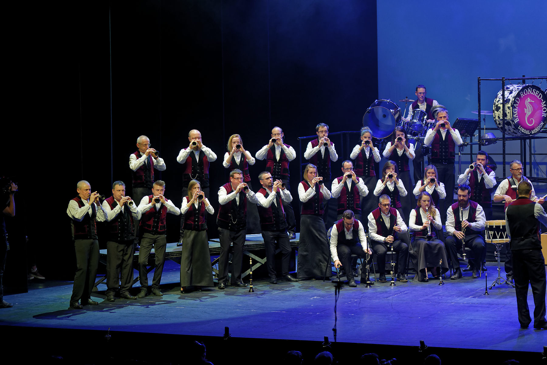 Brest 2018 Bagad Ronsed Mor PA34154