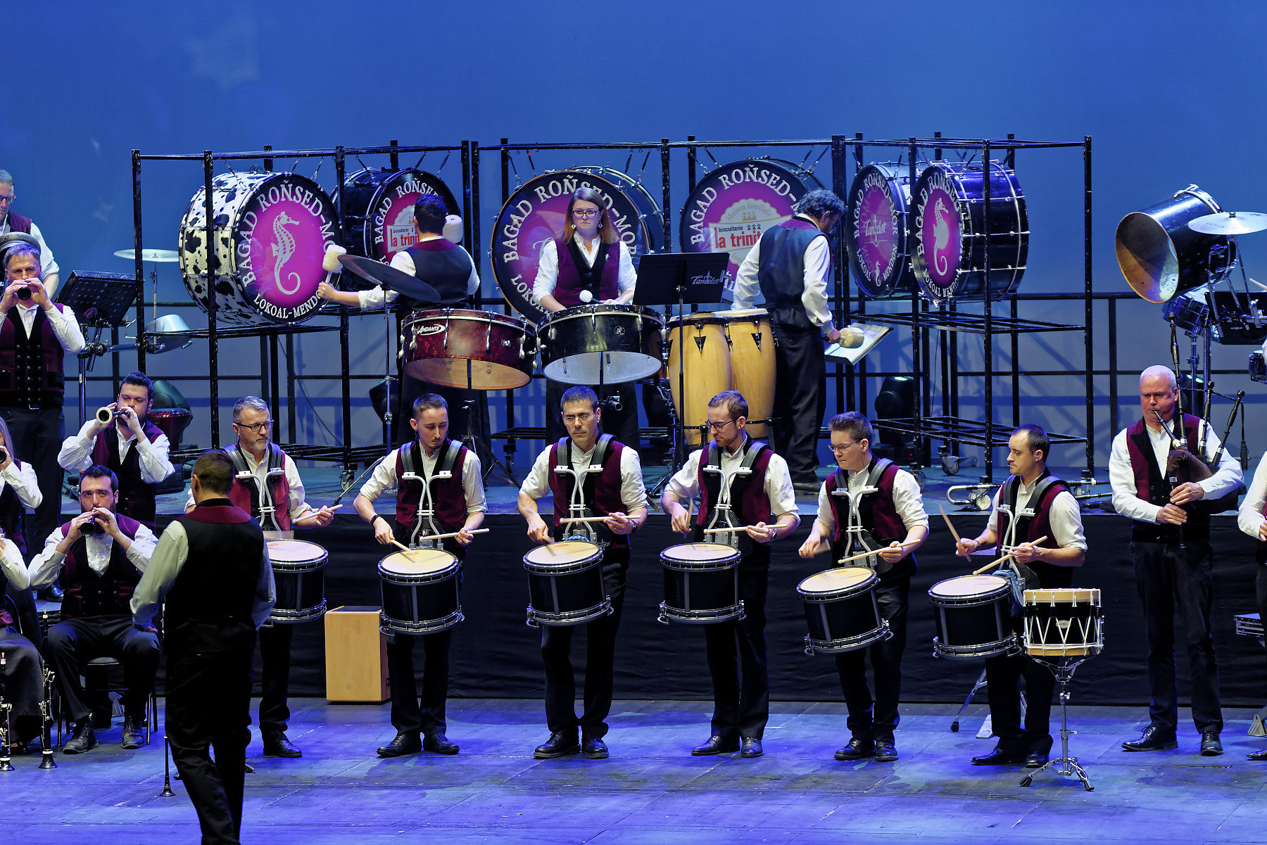 Brest 2018 Bagad Ronsed Mor PA34157