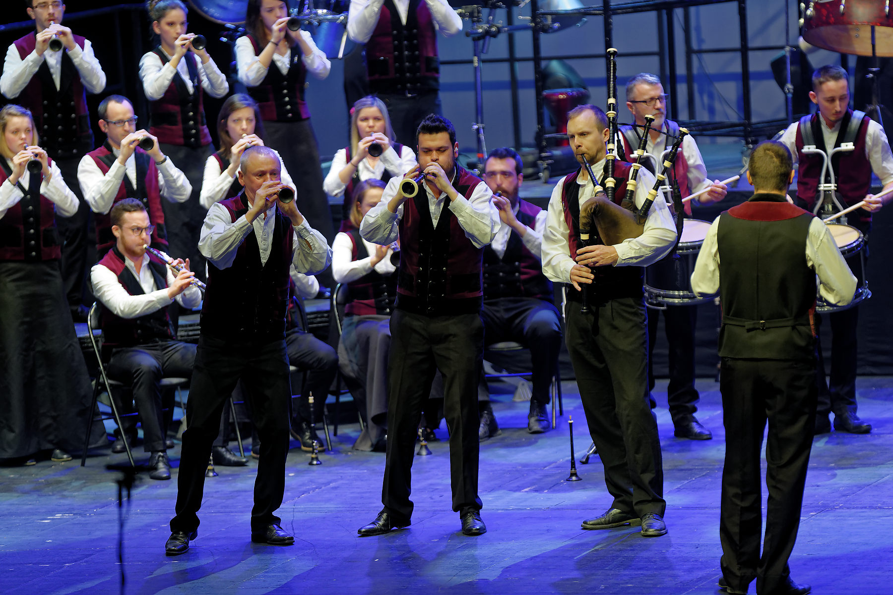 Brest 2018 Bagad Ronsed Mor PA34166