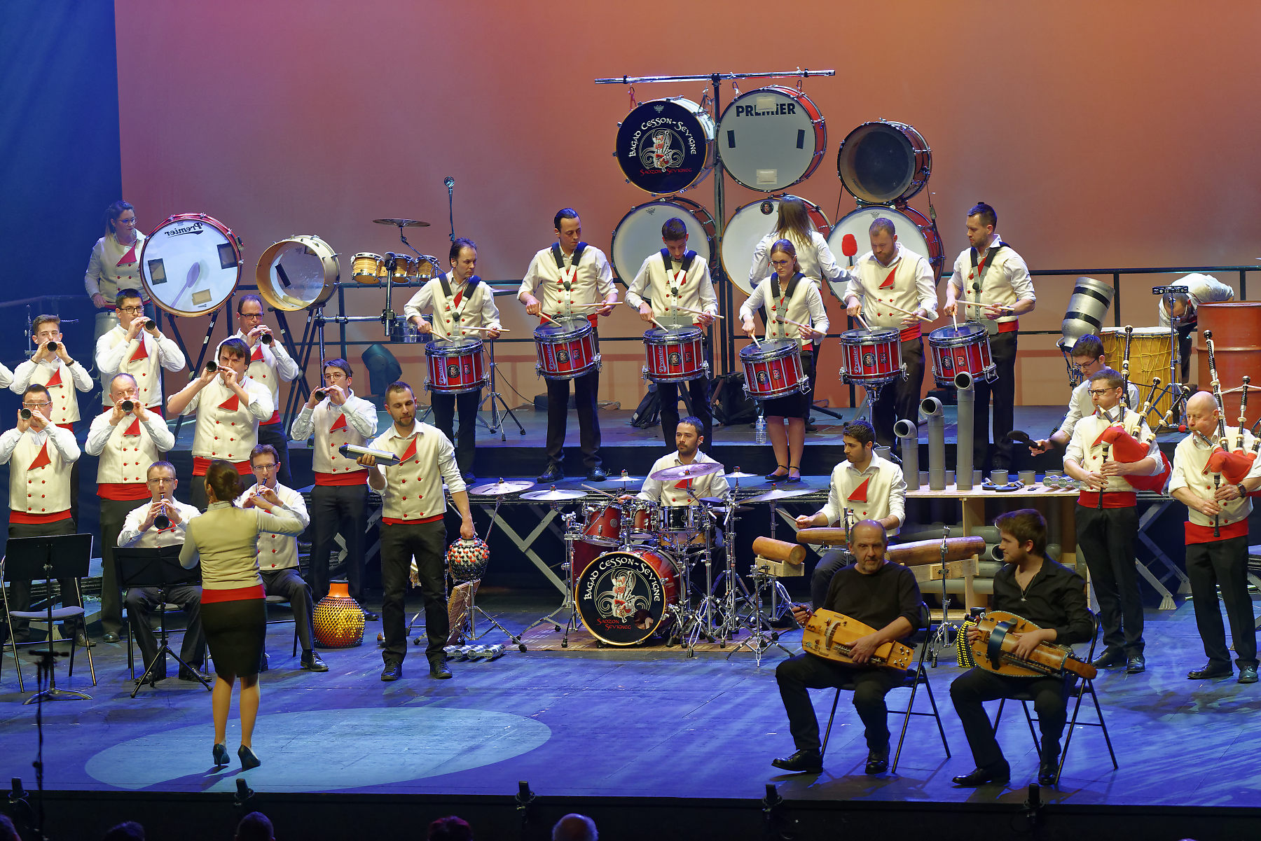 Brest 2018 Bagad Soazon Sevigneg PA34231