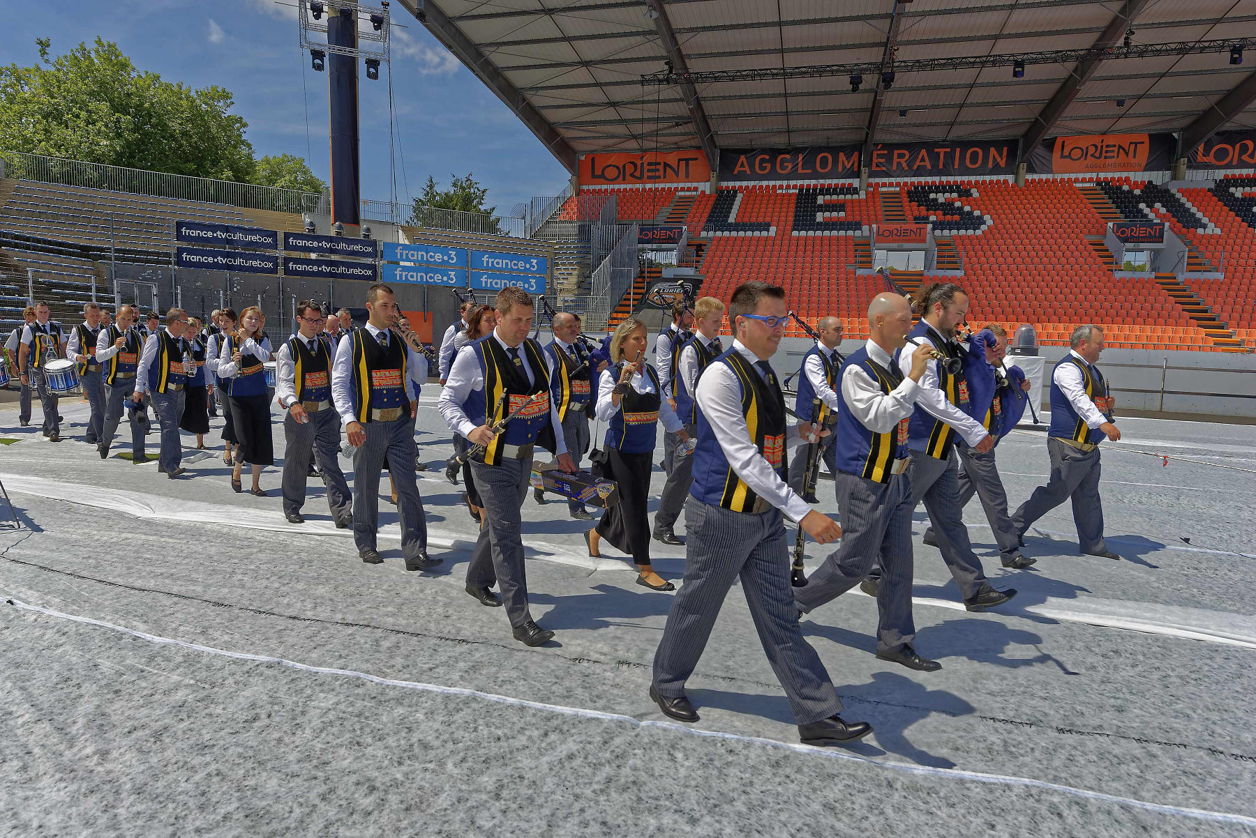 interceltique-2018-image12550- Le Bagad Kemper de Quimper