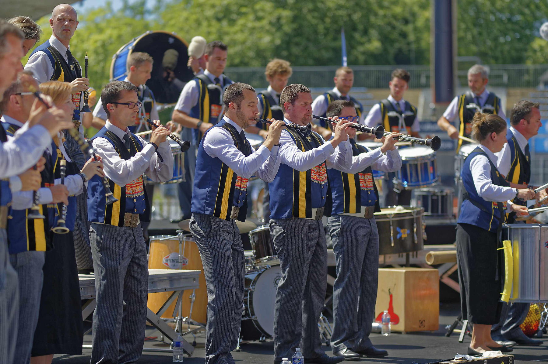 interceltique-2018-image12567 - Le Bagad Kemper de Quimper - concours-des-bagadoù