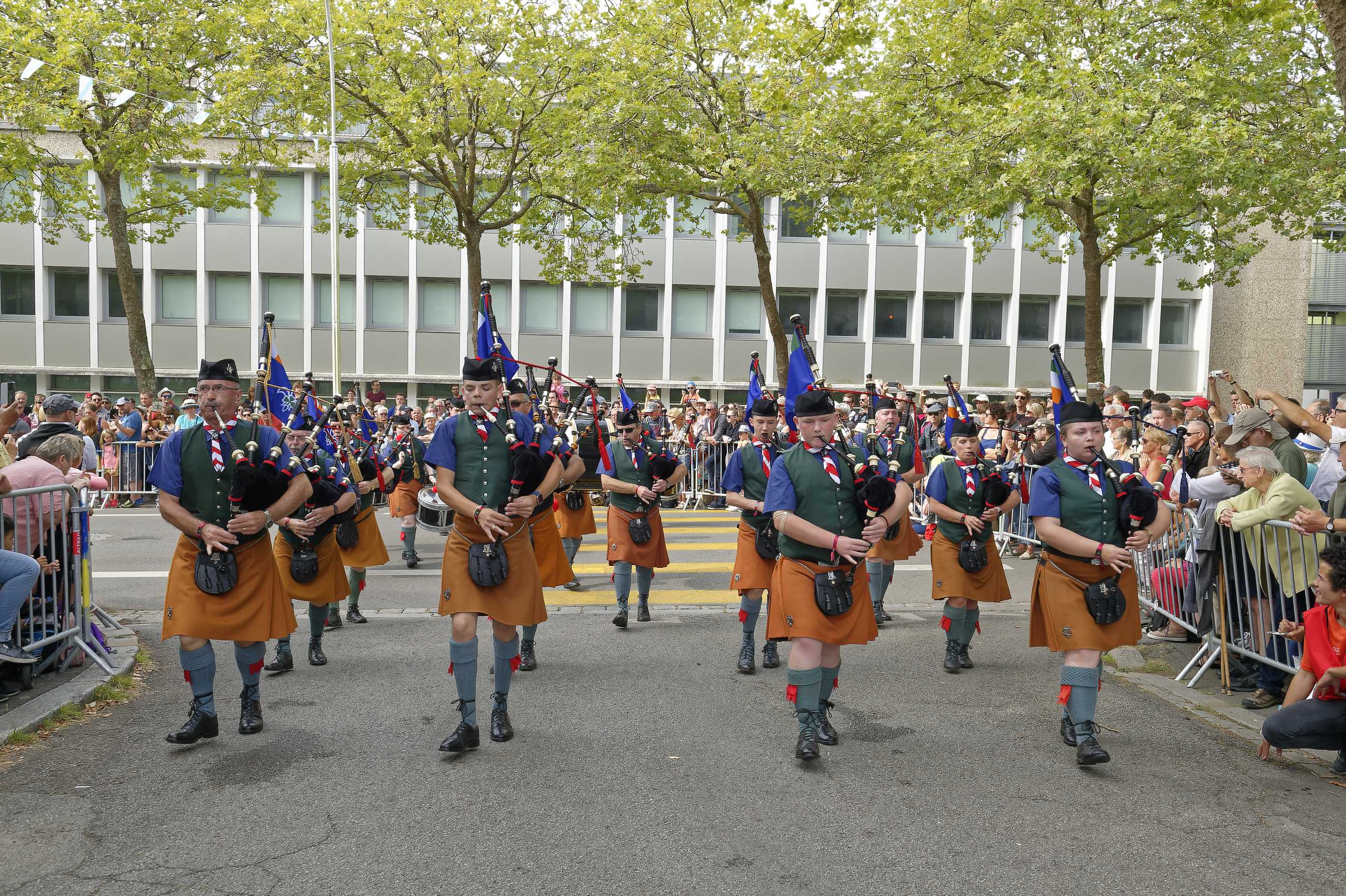Festival interceltique - De la Salle Scout Pipe Band - D419138