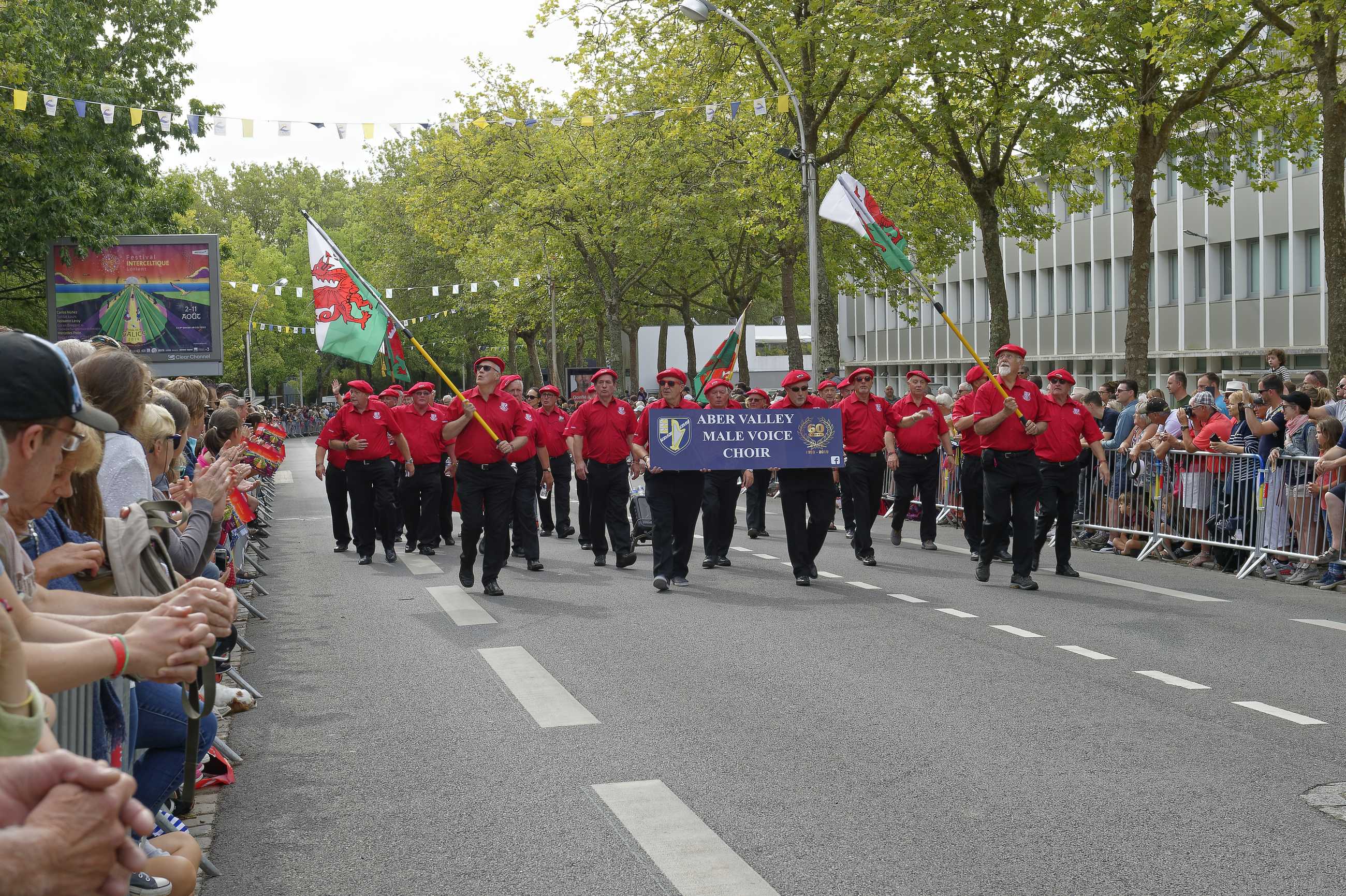 Festival interceltique - Aber Valley Male Voice Choir - D419200
