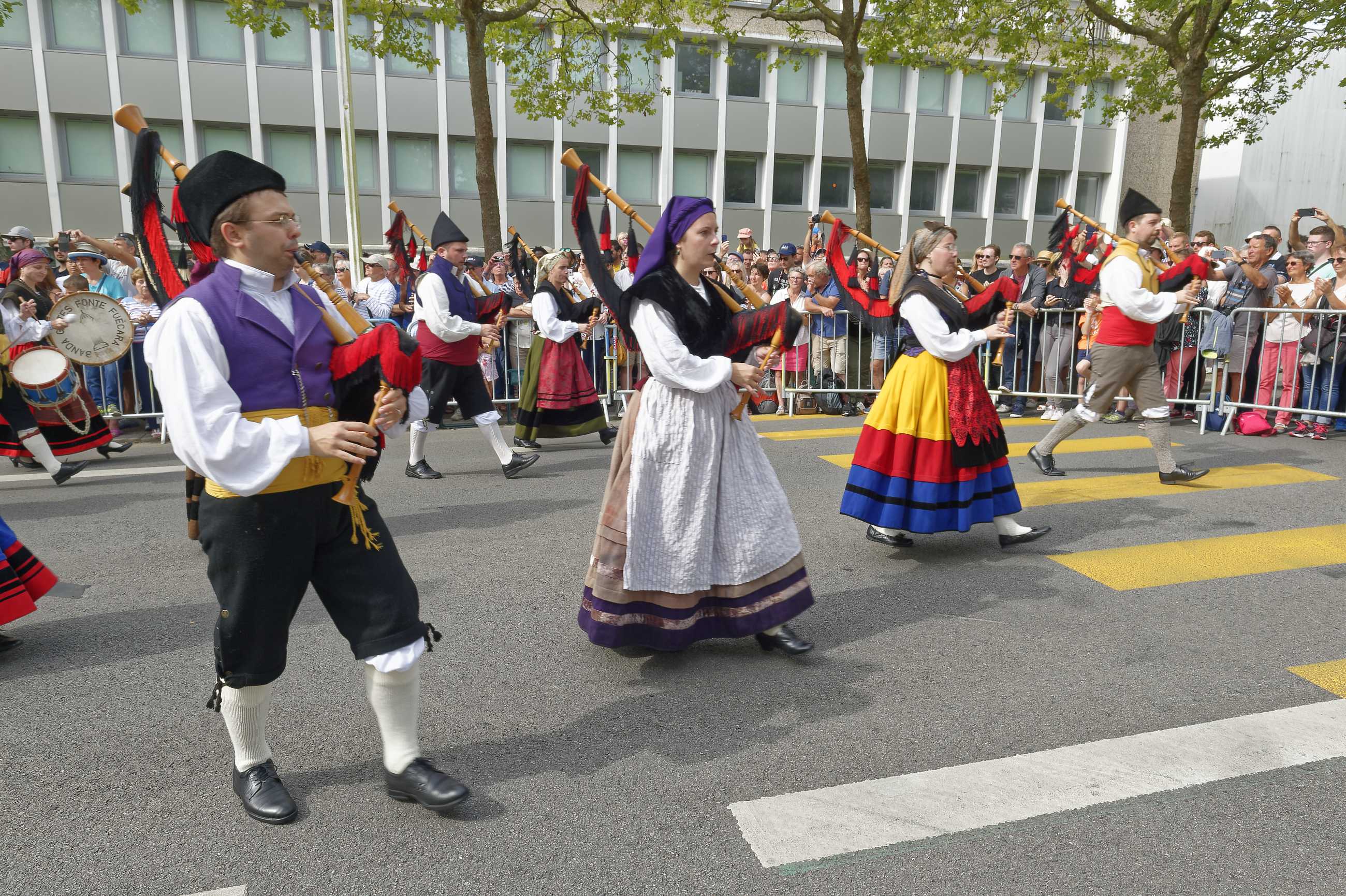 Festival interceltique - Banda de Gaitas Fonte Fuécara - D419234