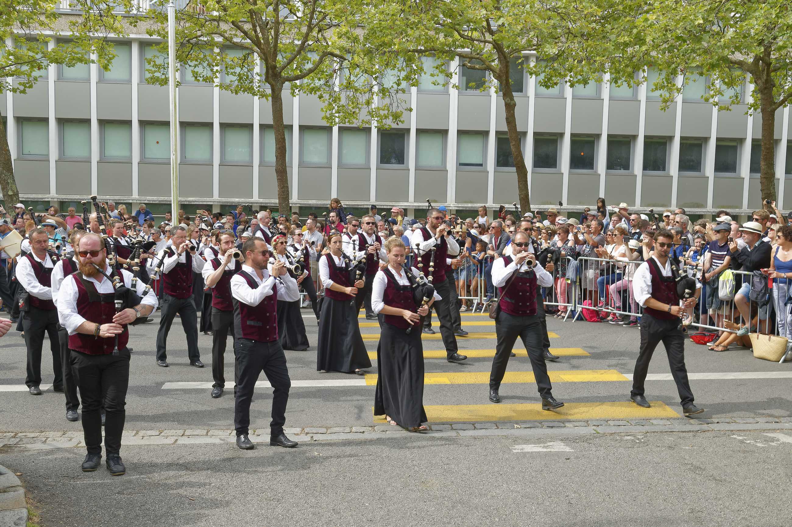 Festival interceltique - Bagad Boulvriag - D419473
