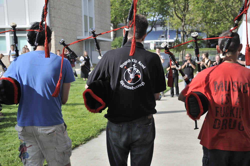Festival interceltique 2012-12 bagad Kiz Avel, Strasbourg
