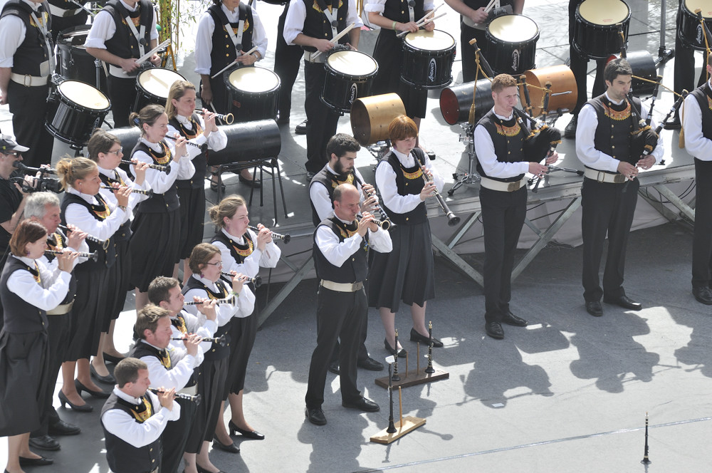 Festival interceltique 2012-212 bagad Meilhoù Glaz, Quimper