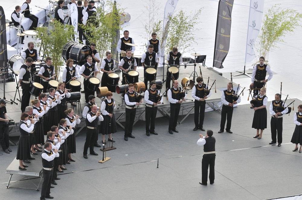 Festival interceltique 2012-214 bagad Meilhoù Glaz, Quimper