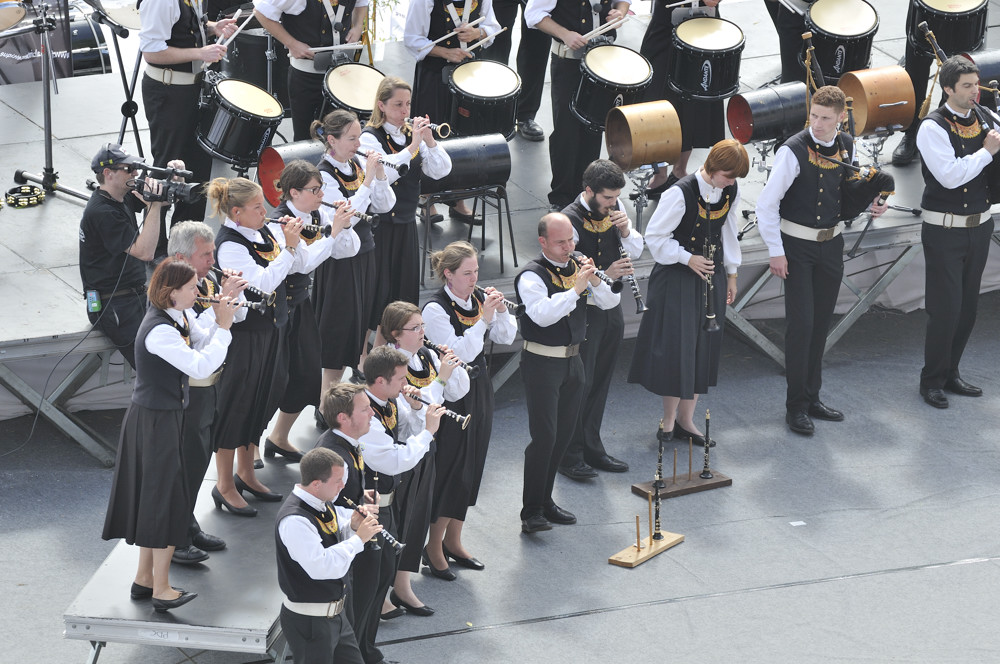 Festival interceltique 2012-220 bagad Meilhoù Glaz, Quimper