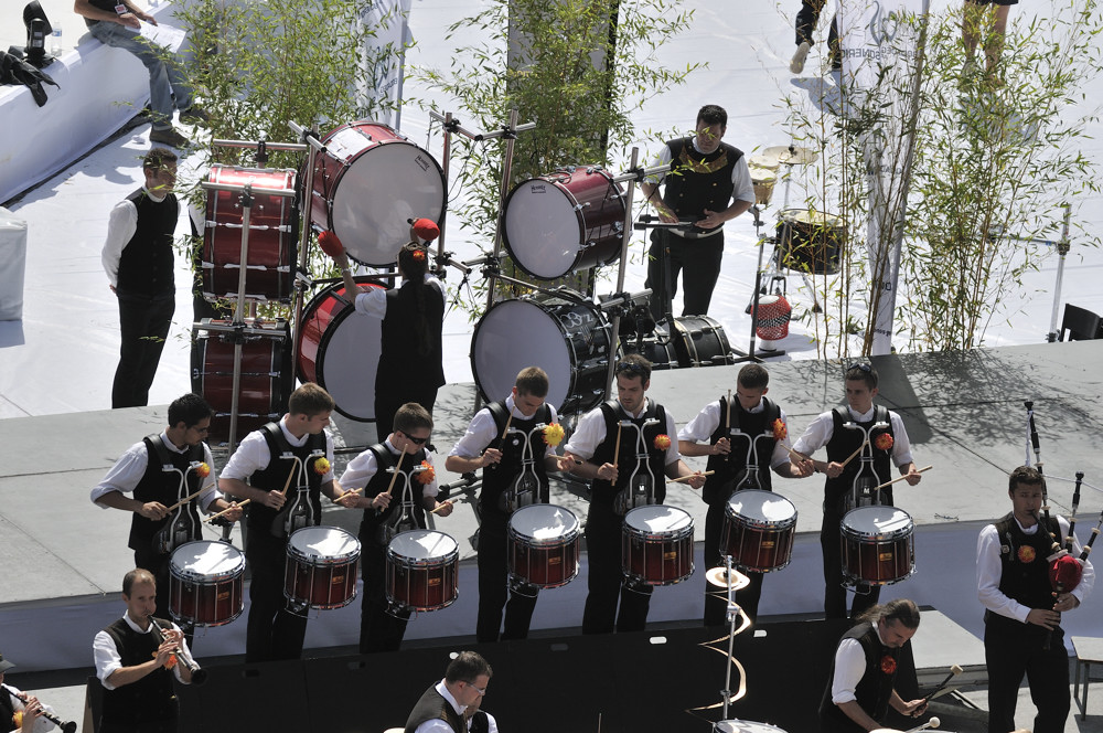 Festival interceltique 2012-273 bagad Cap Caval, Plomeur