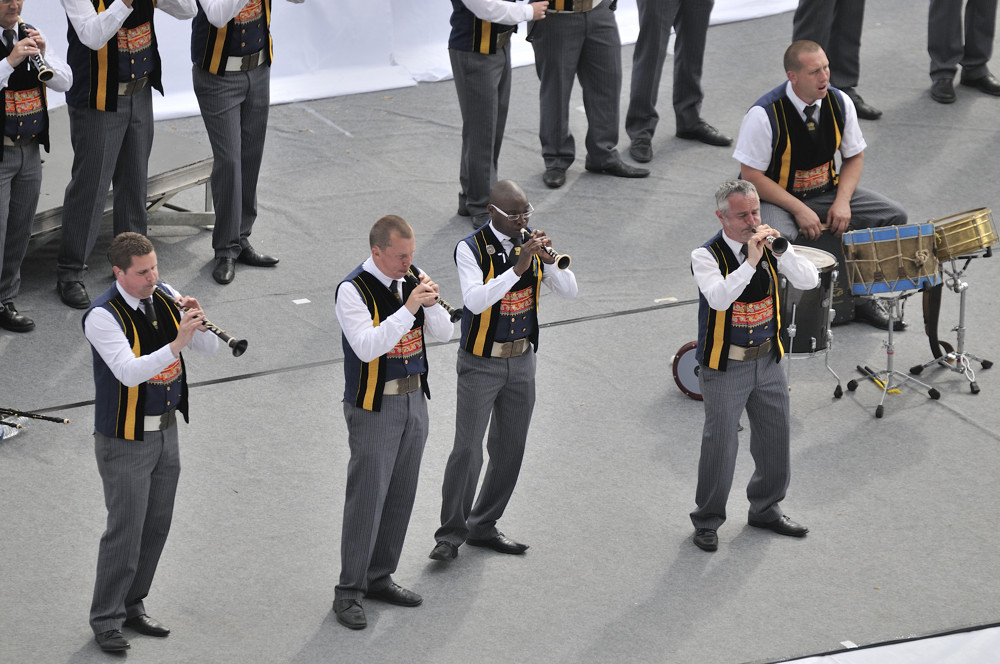 Festival interceltique 2012-31 bagad Kemper, Quimper