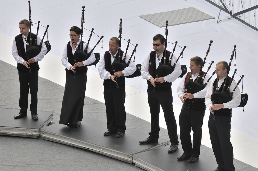Festival interceltique 2012-345 bagad Ronsed Mor